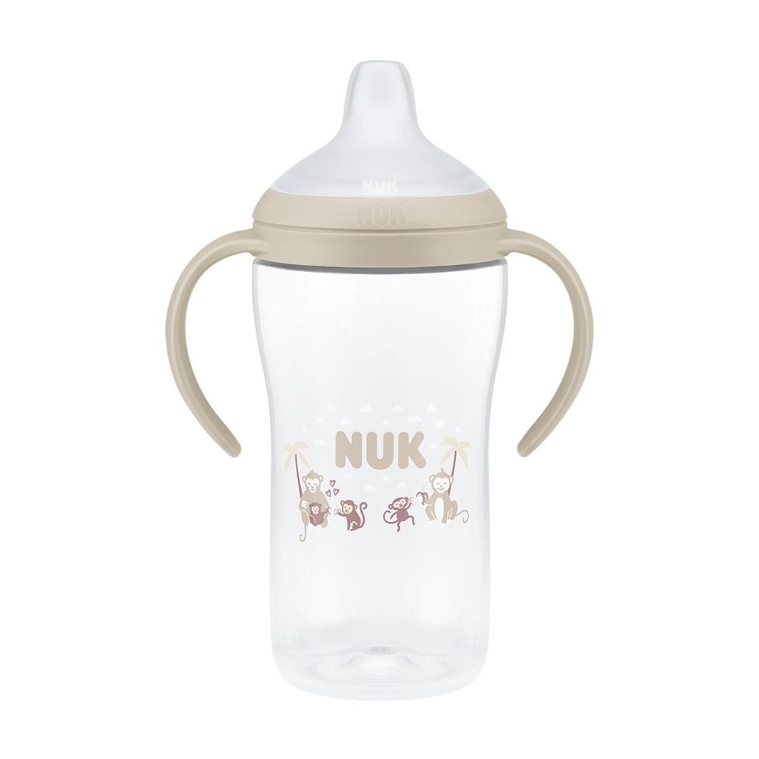 NUK Perfect Match Learner Bottle Monkey, 6 mnd+, 260 ml