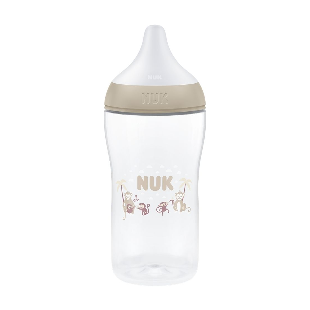 NUK Perfect Match Monkey Tåteflaske, 3 mnd+, 150 ml