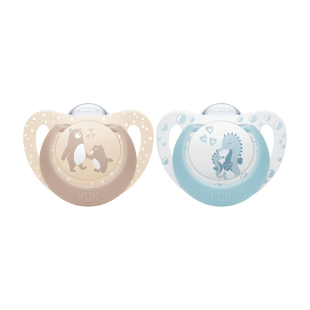 NUK Trendline Silikon Smokk S1 Lion King, 0-6 mnd, 1 stk.