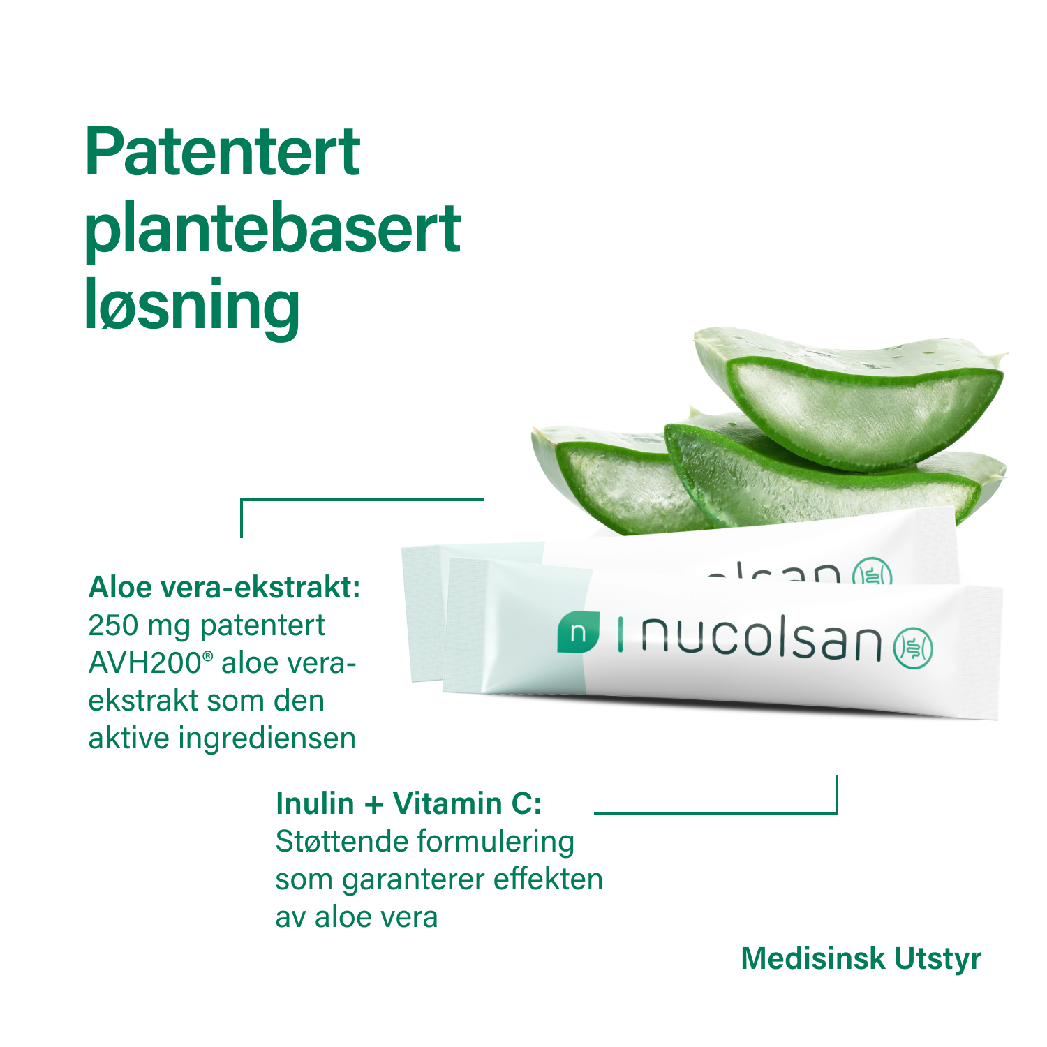 Nupure Nucolsan doseposer, 30 stk.