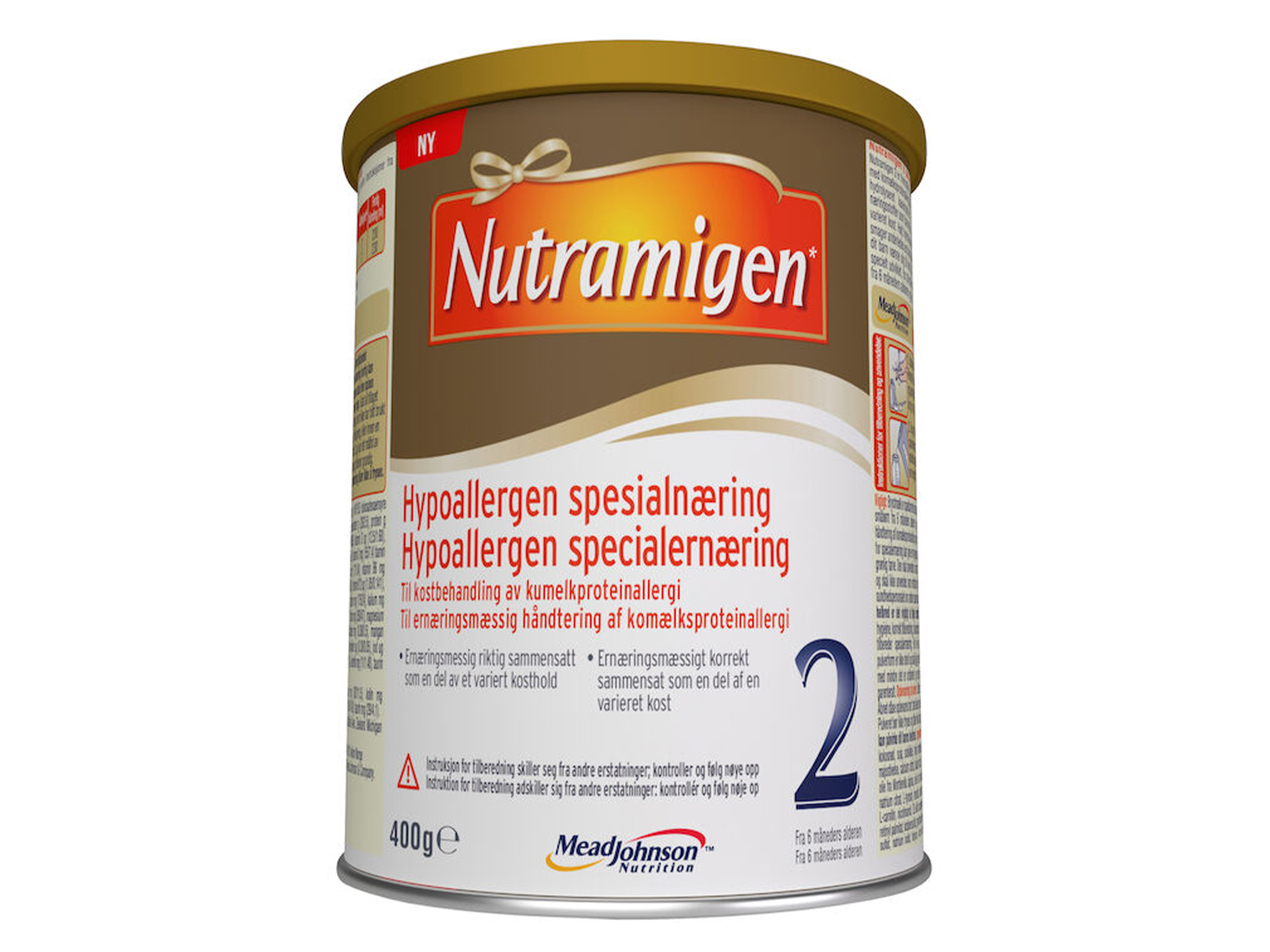 Nutramigen 2 DHA Fra 6 måneder, 400 gram