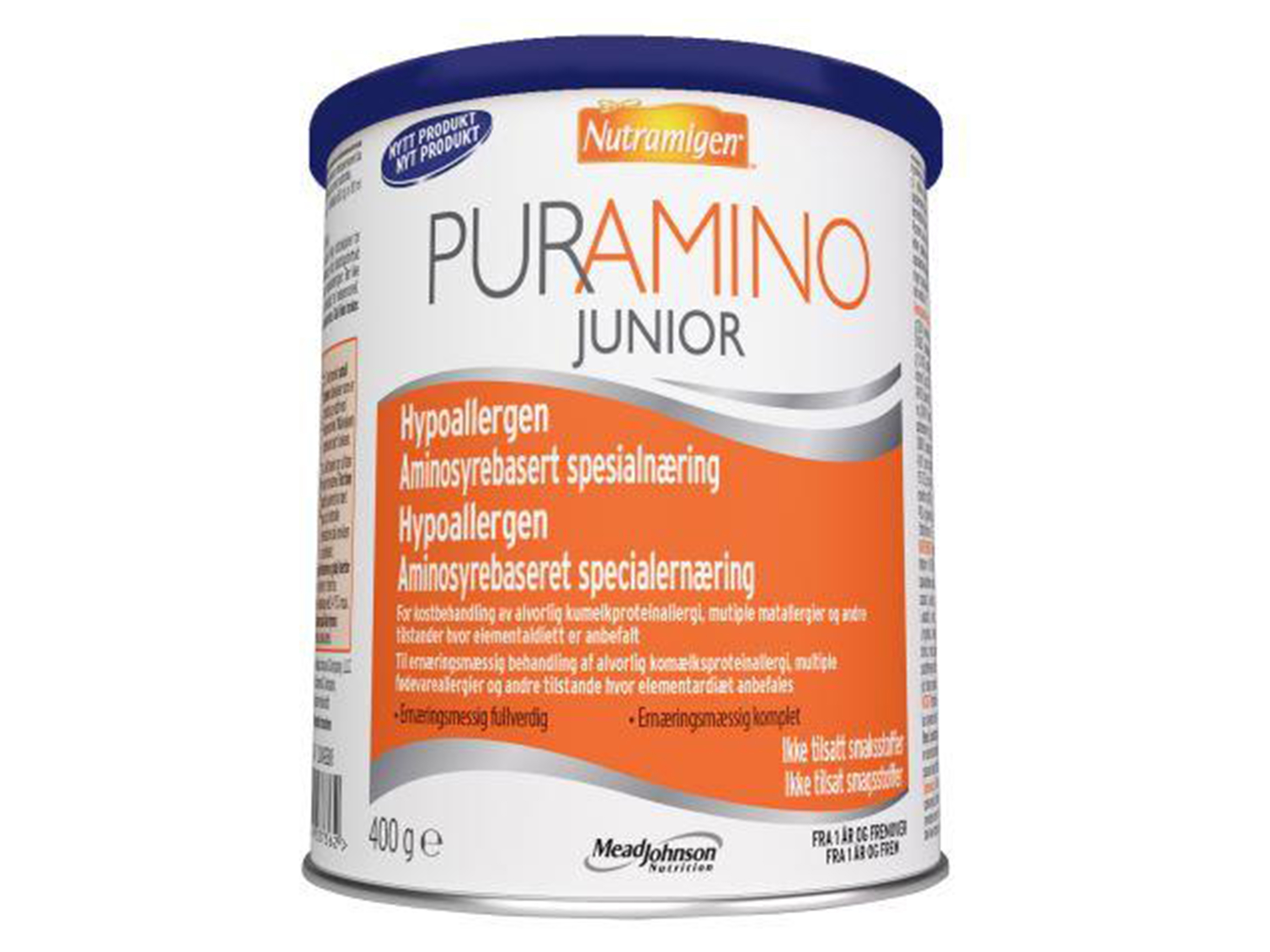 Nutramigen Puramino Junior, fra 1 år, 400 gram
