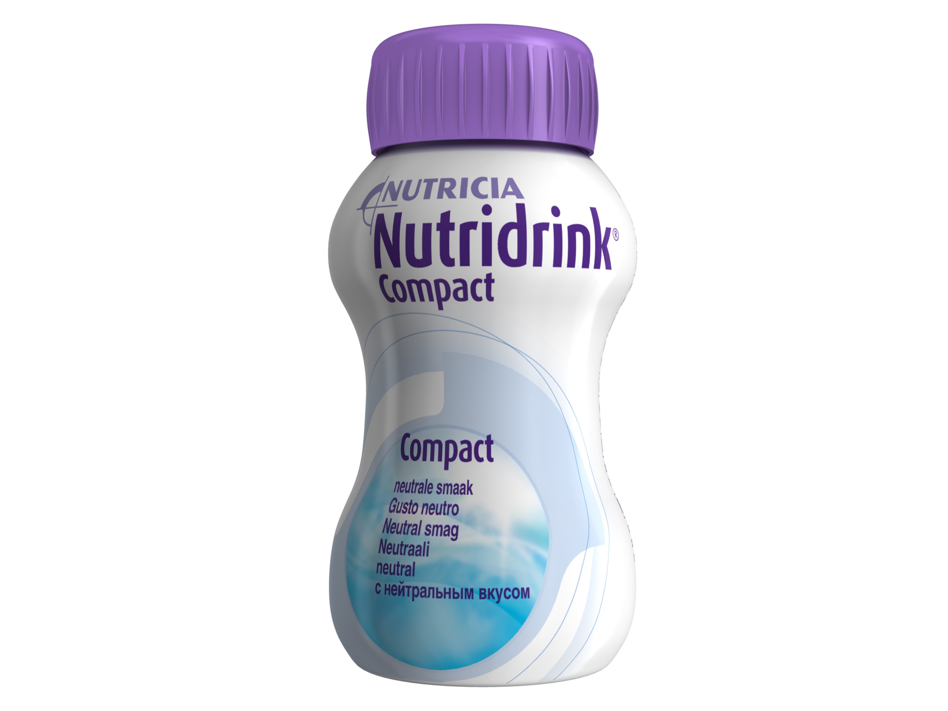 Nutridrink Compact næringsdrikk, Nøytral, 4 x 125 ml