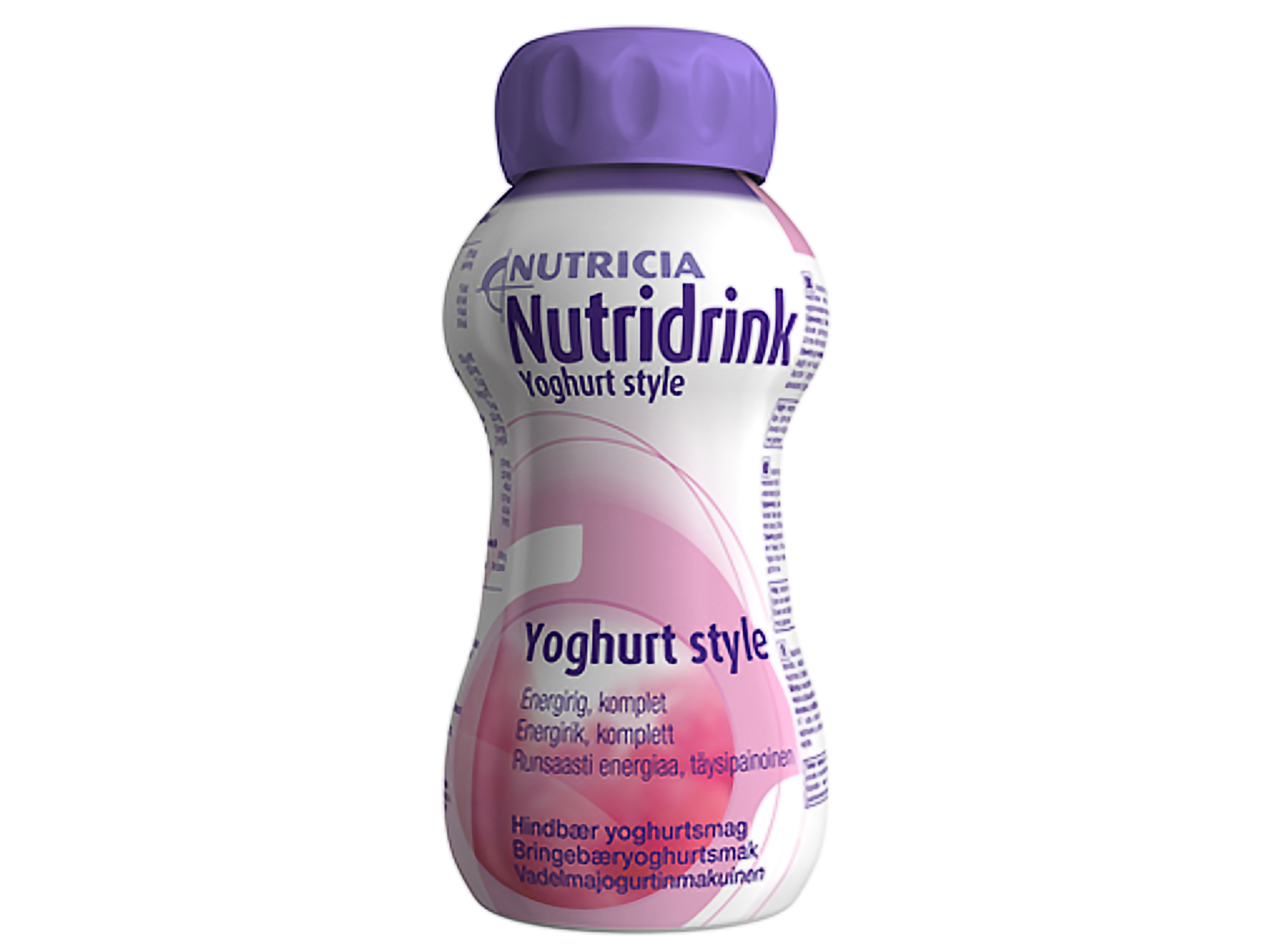 Nutridrink Yoghurt Style næringsdrikk, Bringebær, 4 x 200 ml