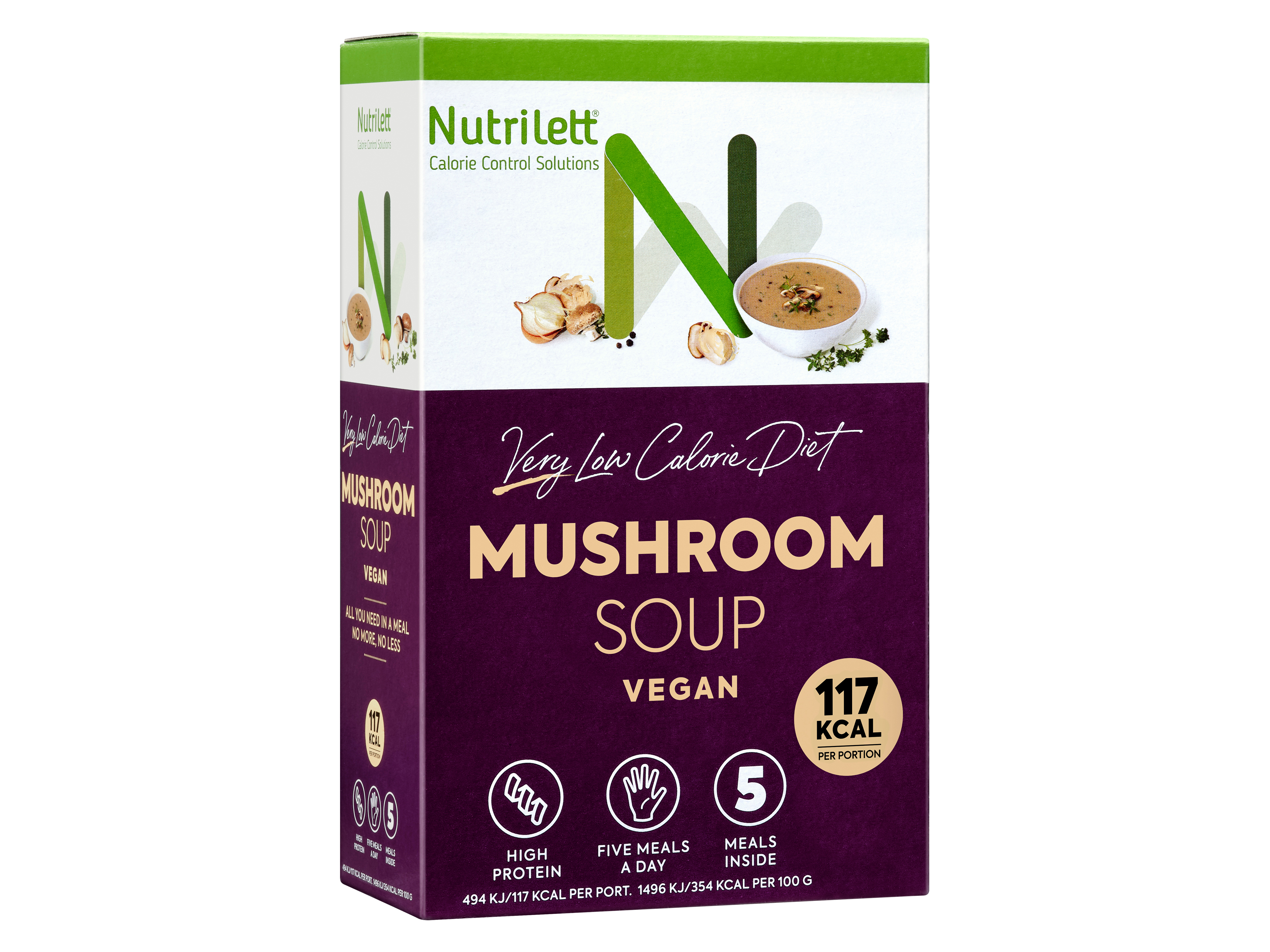 Nutrilett VLCD Soppsuppe, 5x33 gram