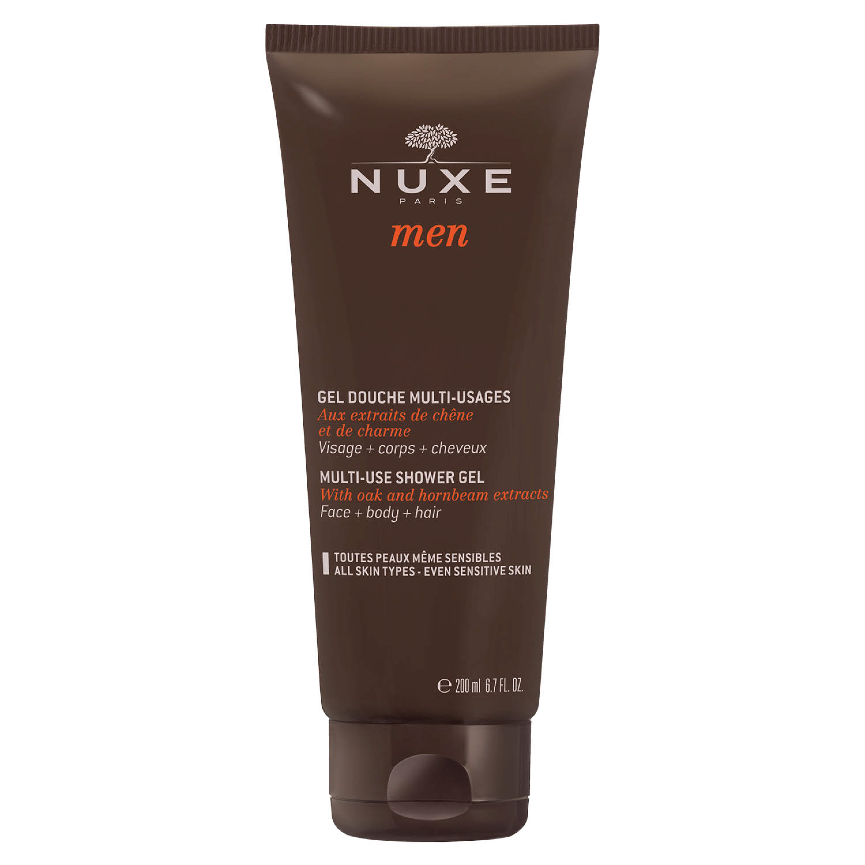 NUXE MEN Multi-Use Shower Gel, 200 ml