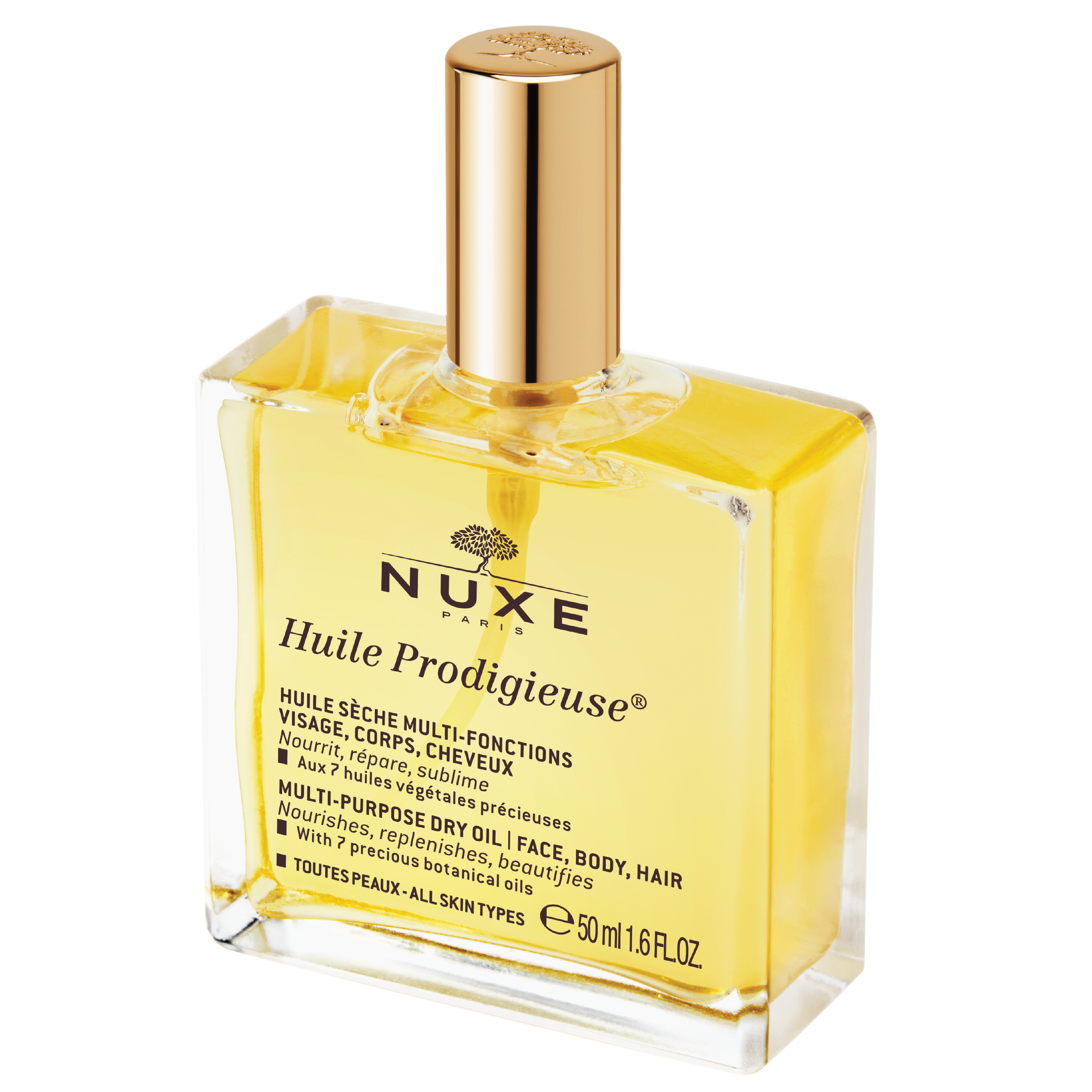 NUXE Huile Prodigieuse® Multi-Purpose Dry Oil Spray, 50 ml