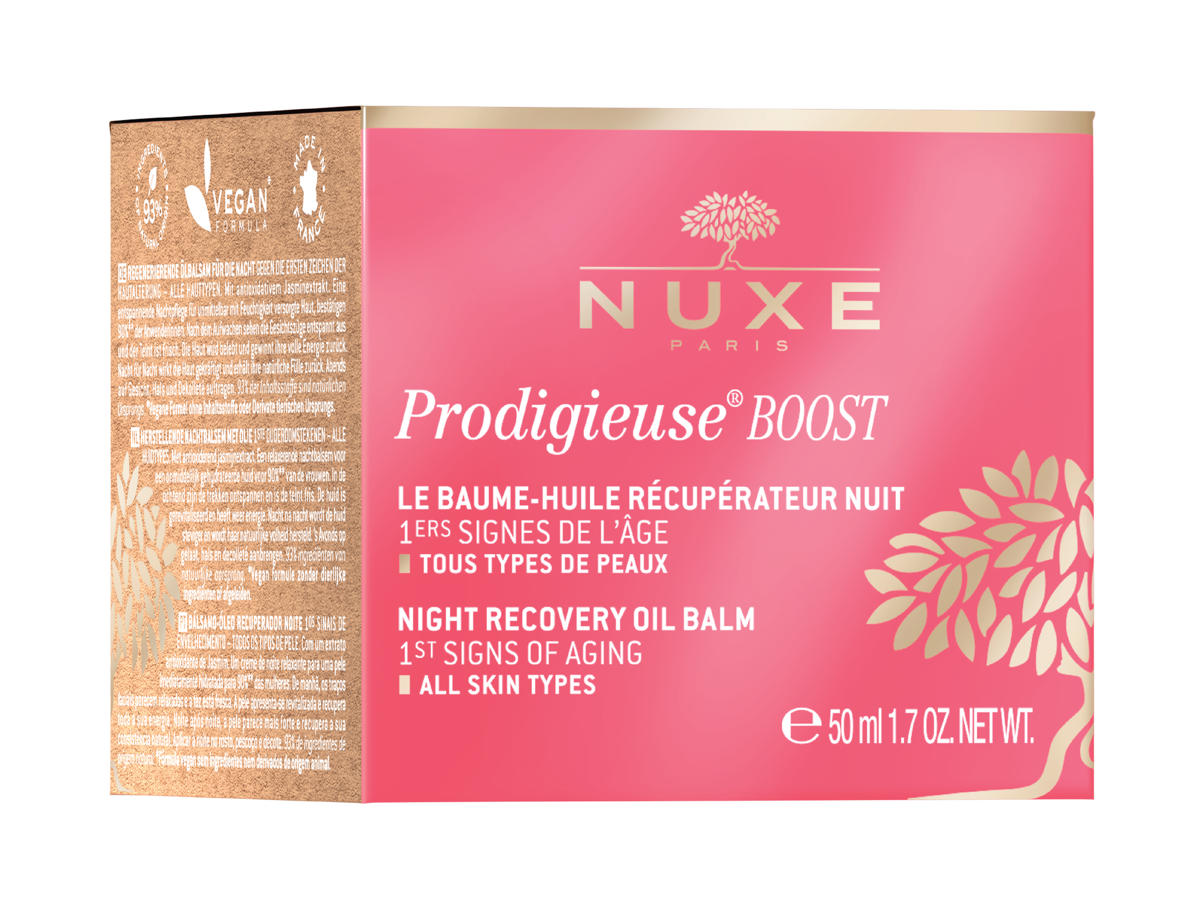 NUXE Prodigieuse Boost Night Recovery Oil Balm, 50 ml