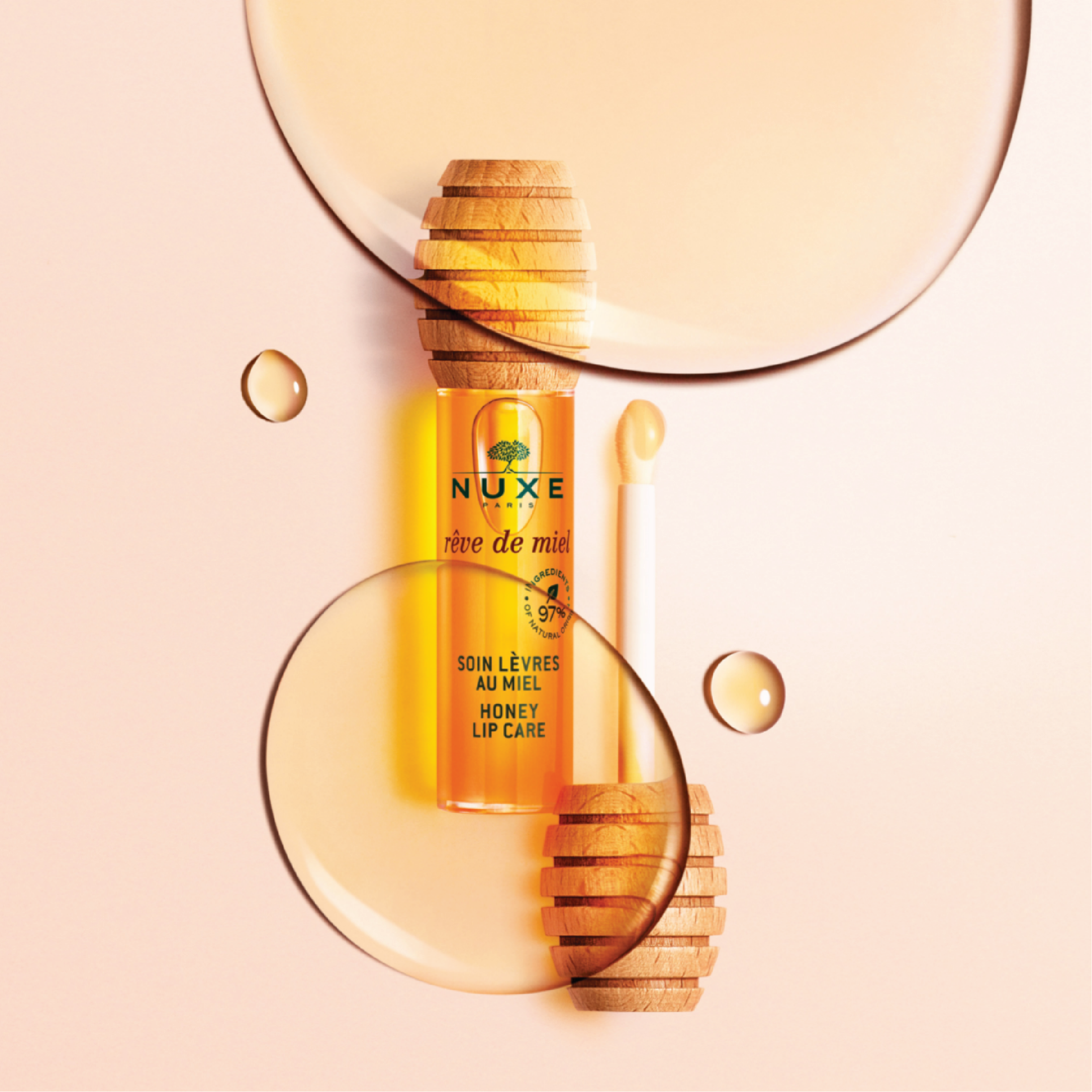 NUXE Rêve de Miel Honey Lip Care, 10 ml