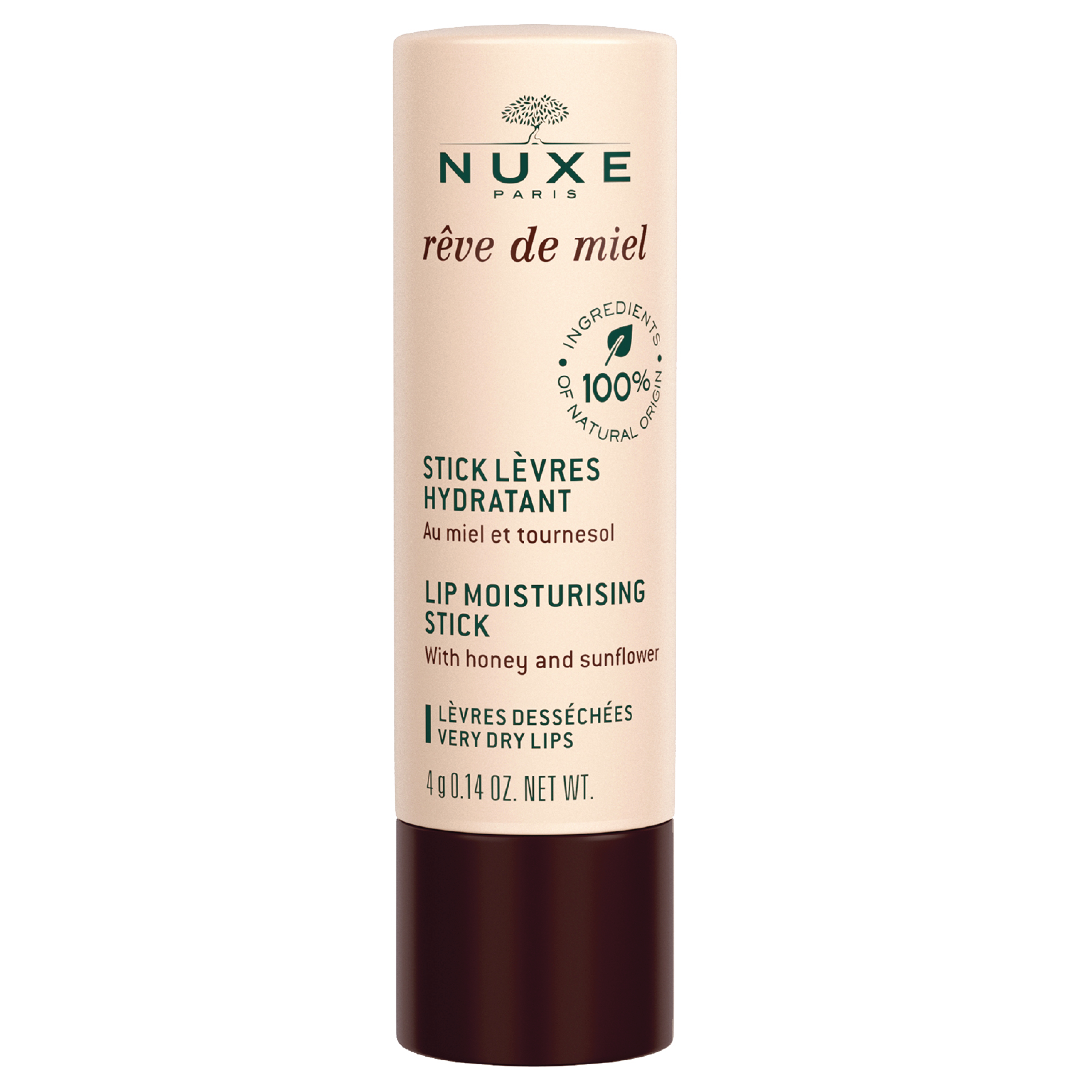 NUXE Rêve De Miel Lip Moisturizing Stick, 4 g