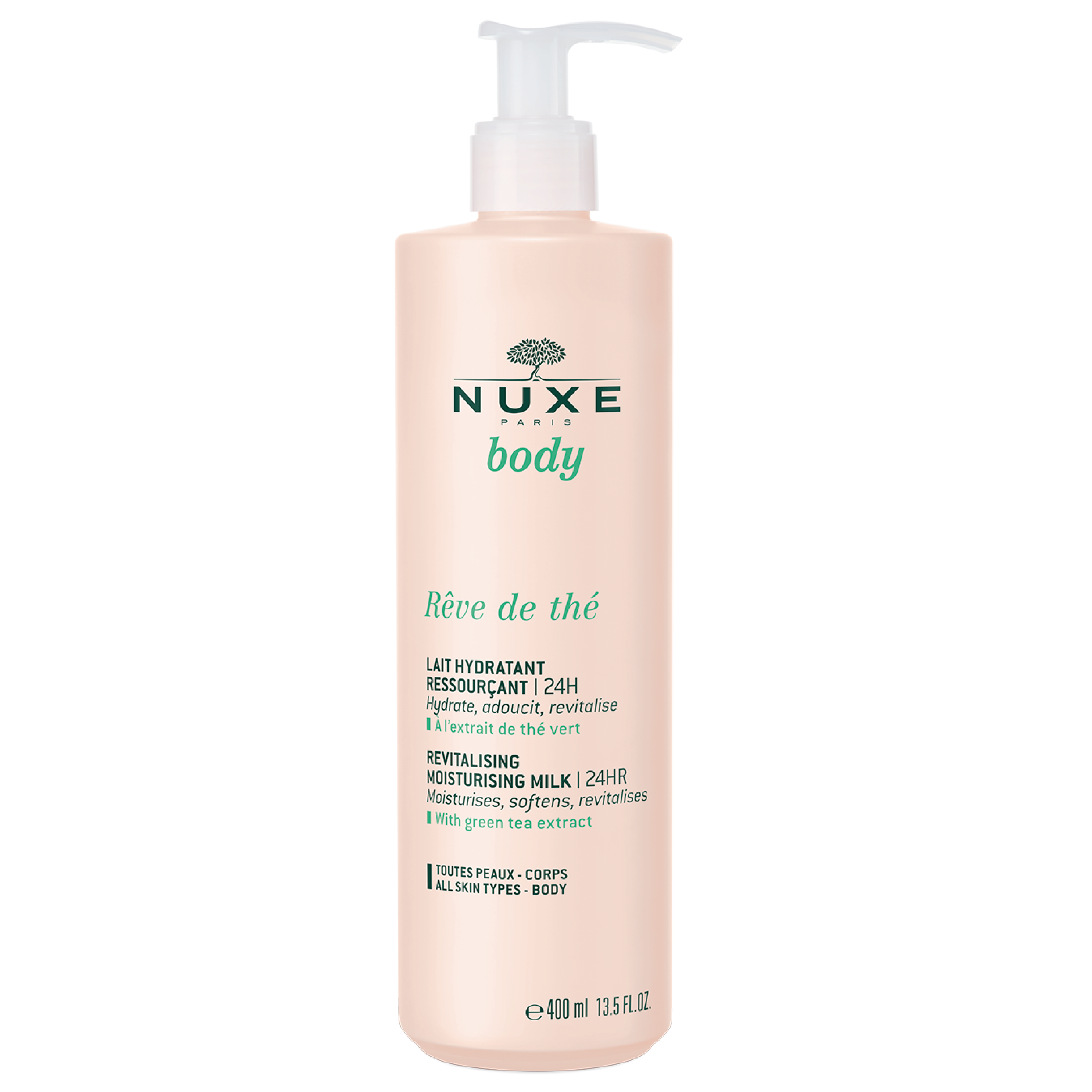 NUXE Rêve De Thé Moisturising Lotion24H, 400 ml