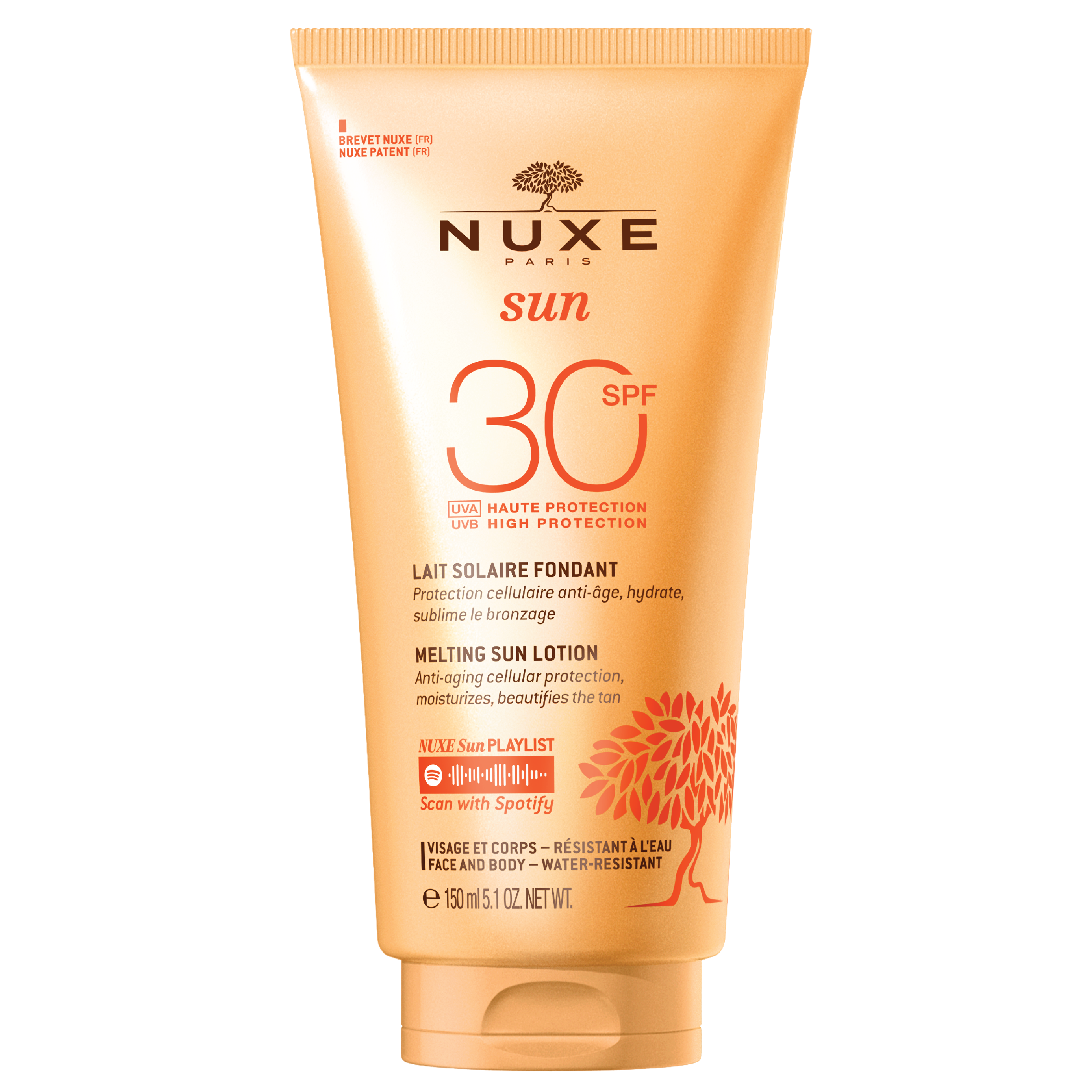 NUXE Sun Lotion Face & Body SPF30, 150 ml