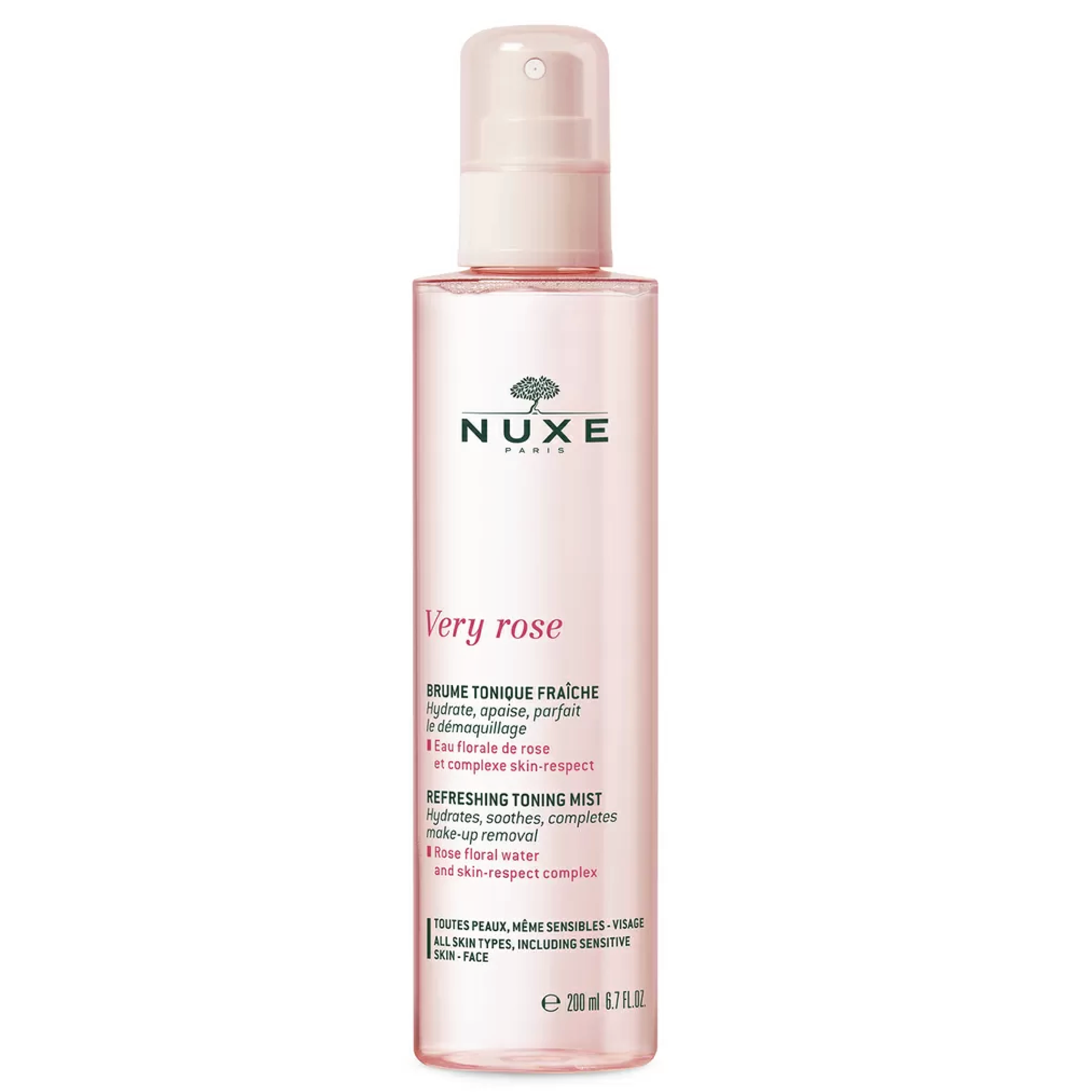 NUXE Very Rose Refreshing Tonic Mist, 200 ml