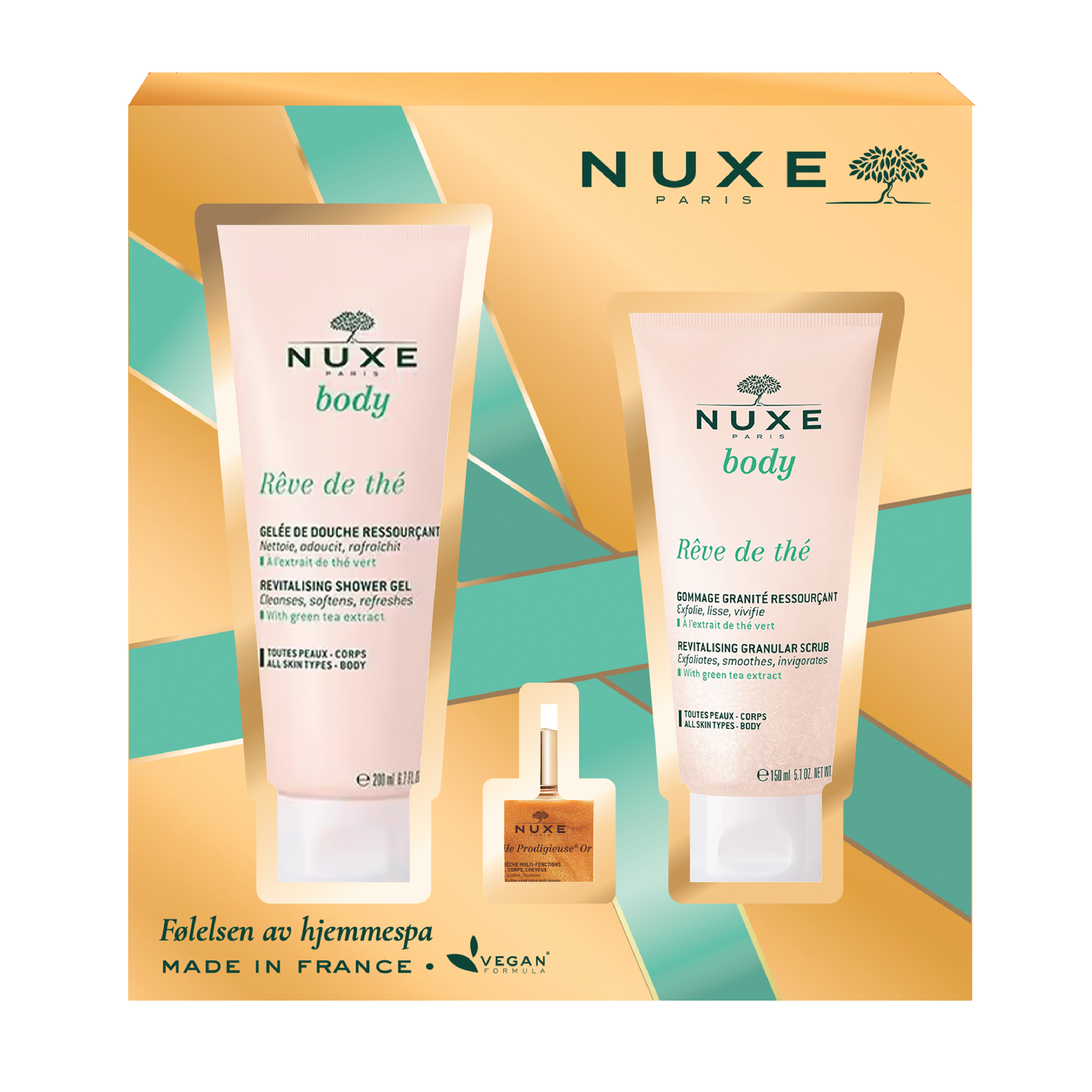 NUXE Rêve De Thé Gavesett, 1 sett