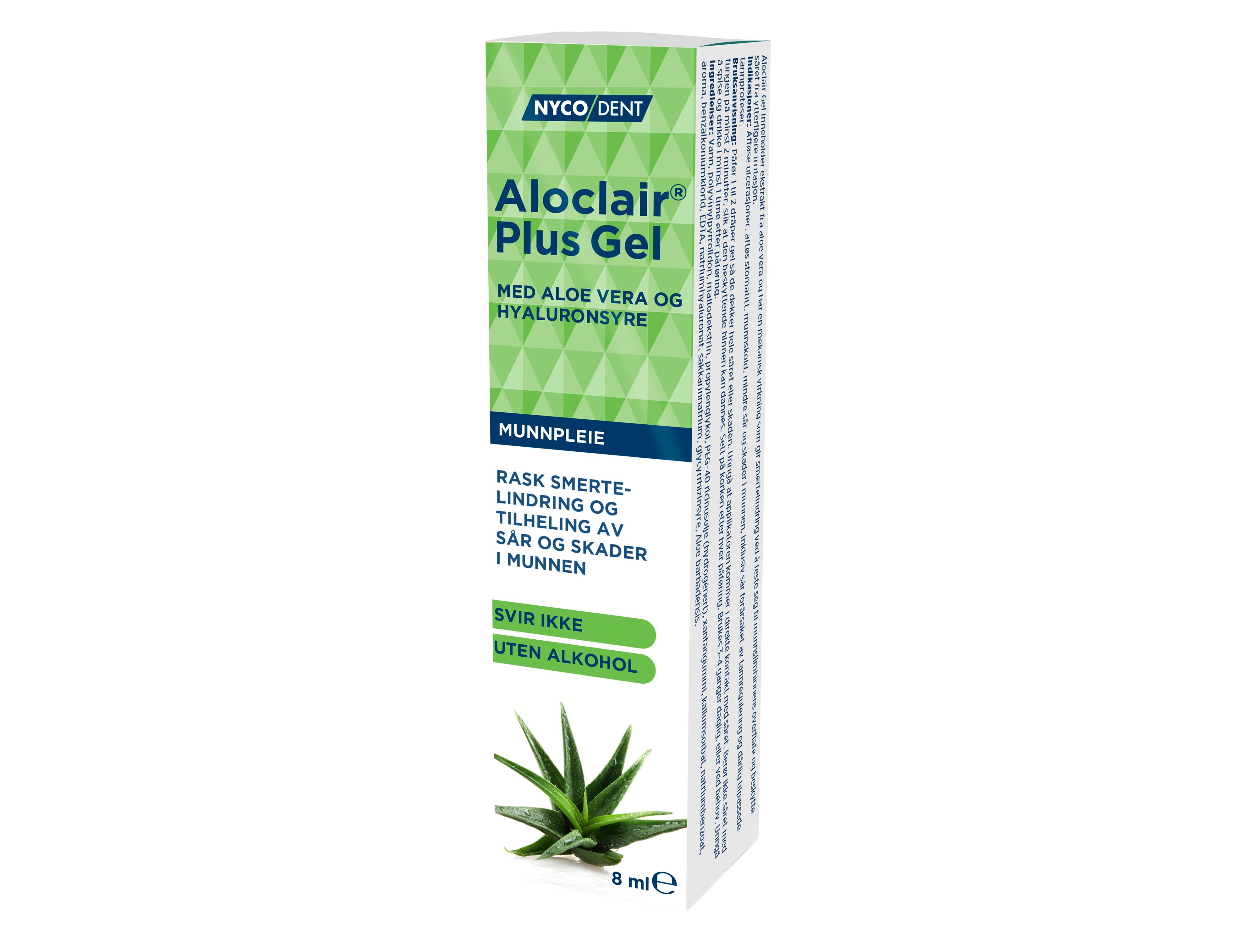 Nycodent Aloclair Gel, 8 ml
