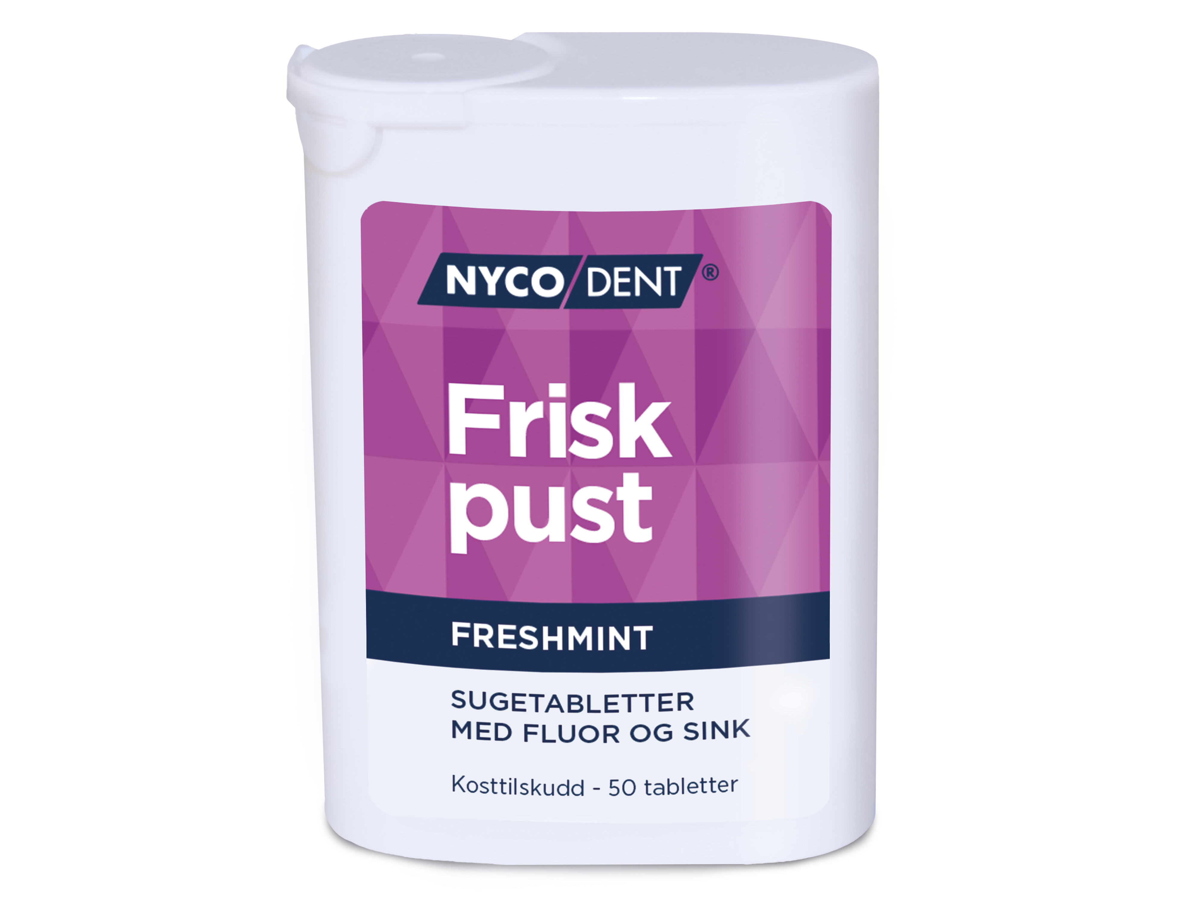 Nycodent Frisk Pust Freshmint, 50 stk