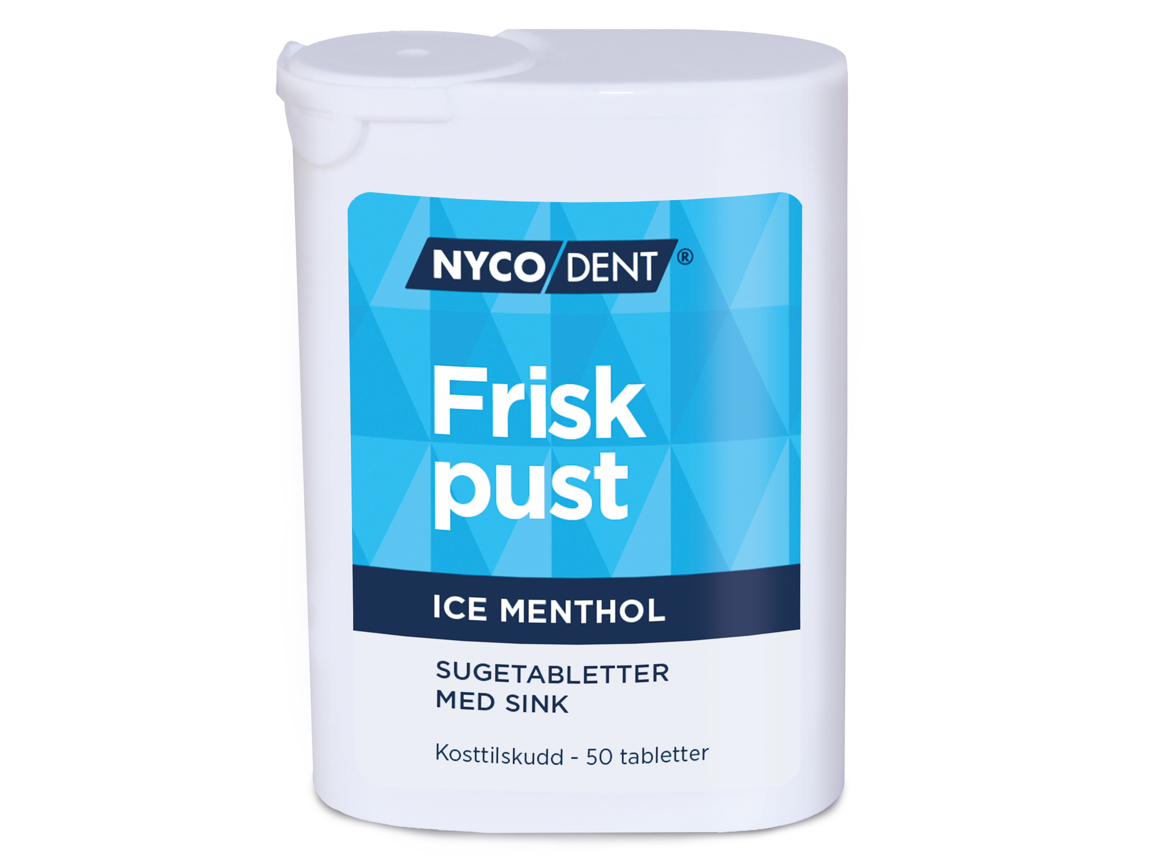 Nycodent Frisk Pust Ice Menthol, 50 stk.