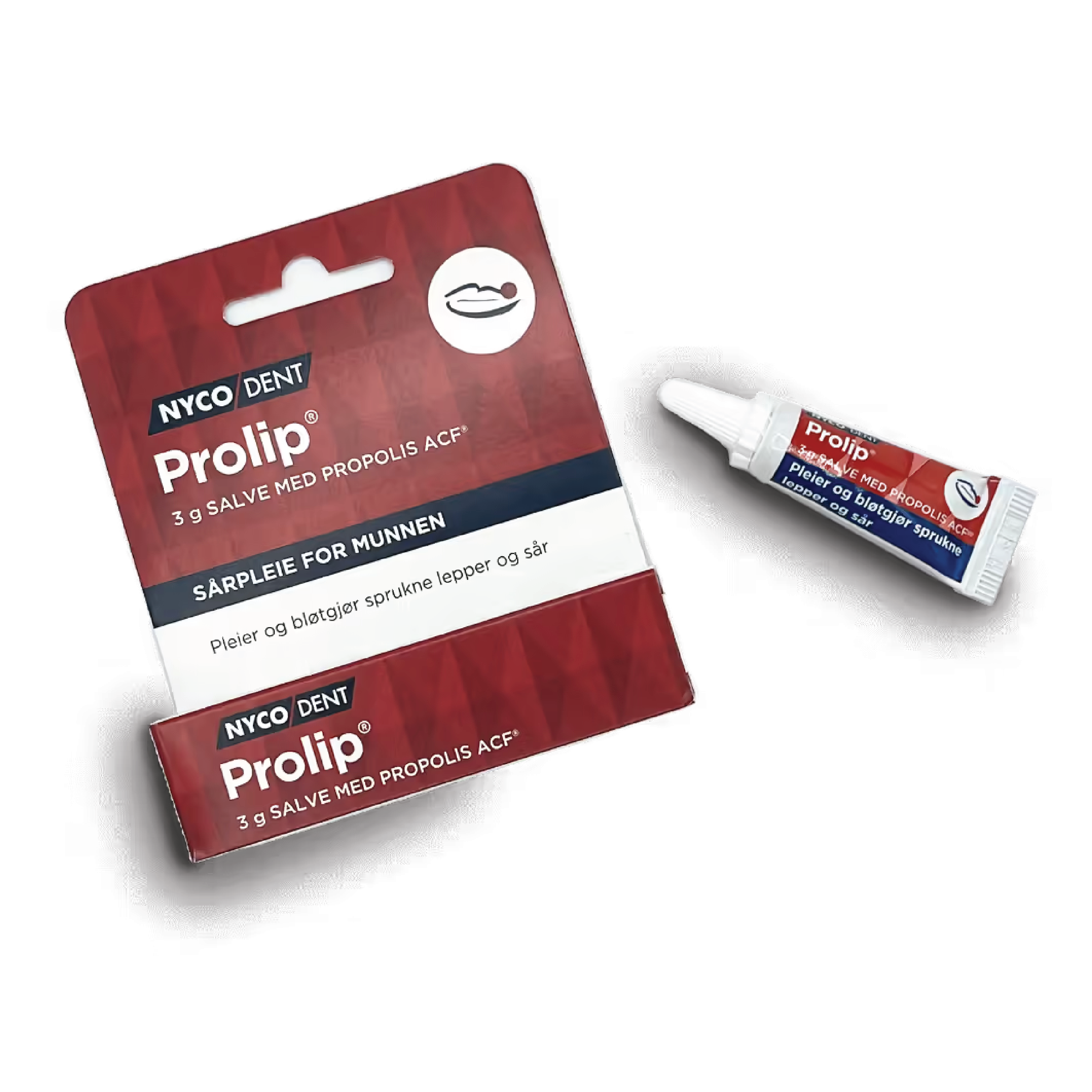 Nycodent Prolip salve med Propolis, 3 g