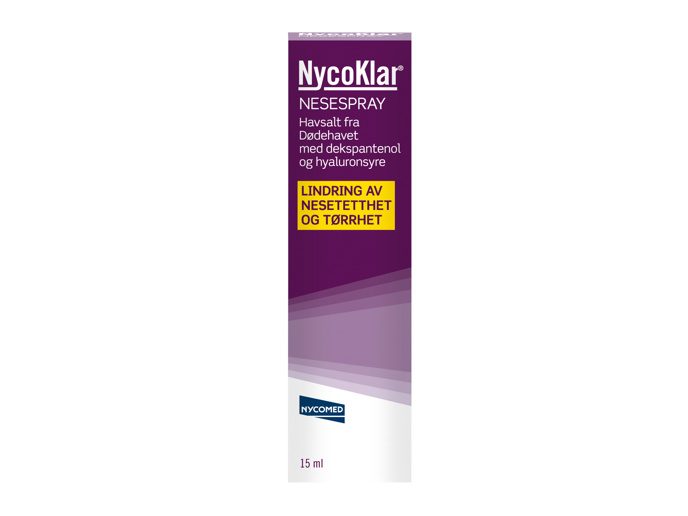 Nycoklar Nesespray med dekspantenol, 15 ml