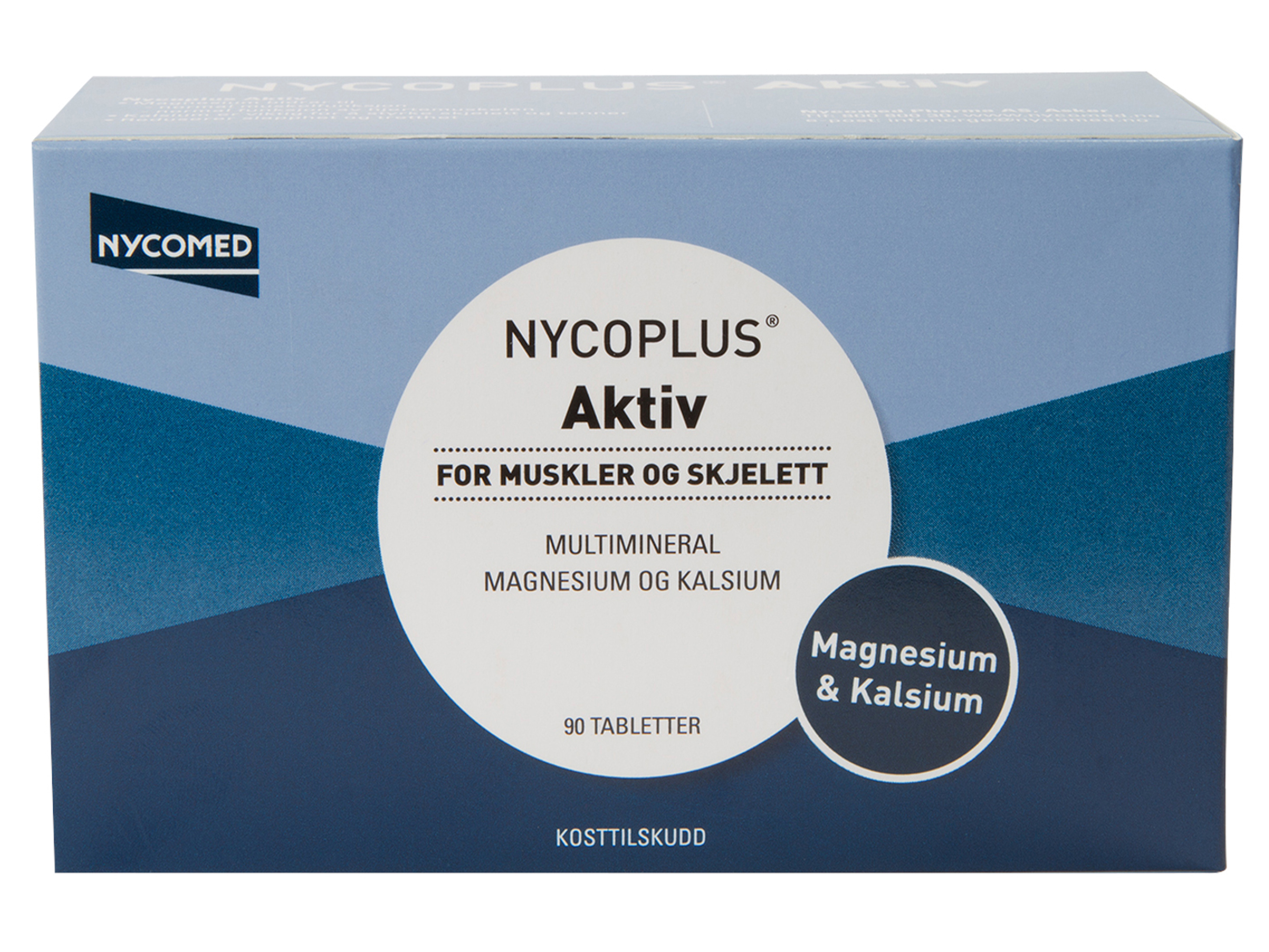 Nycoplus Aktiv tabletter, 90 stk. på brett