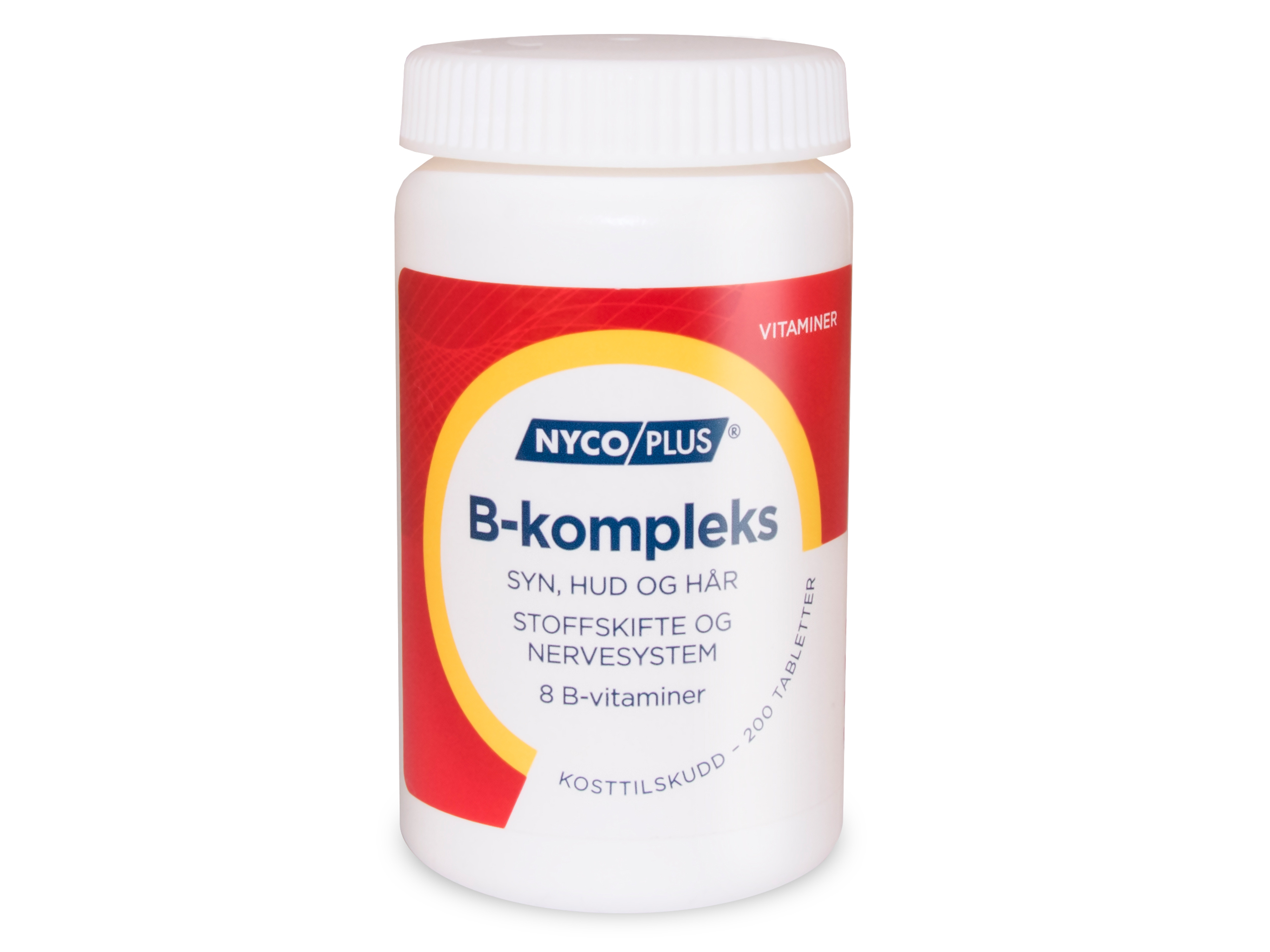 Nycoplus B-kompleks, 200 tabletter