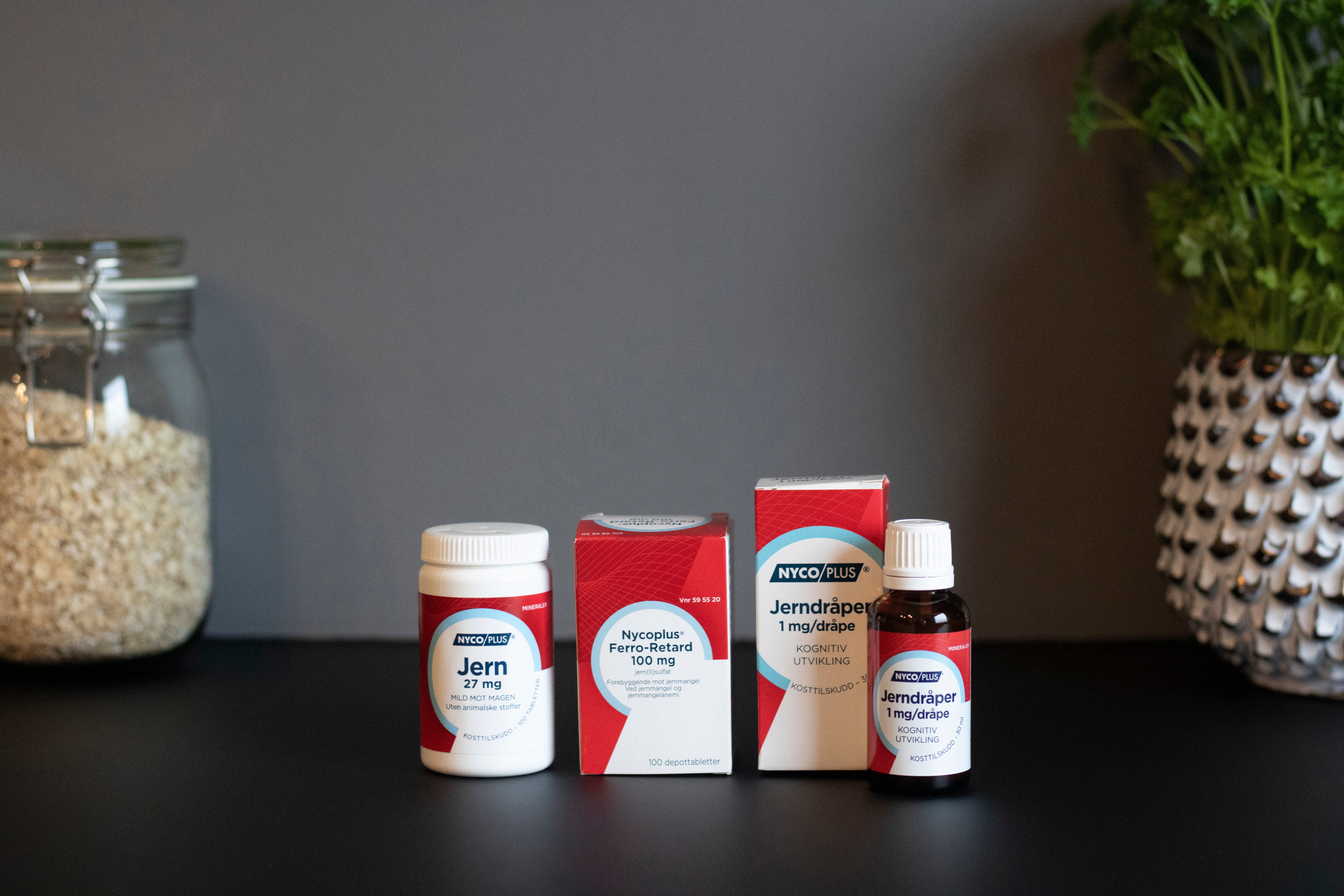 Nycoplus Ferro-Retard 100 mg depottabletter, 100 stk.