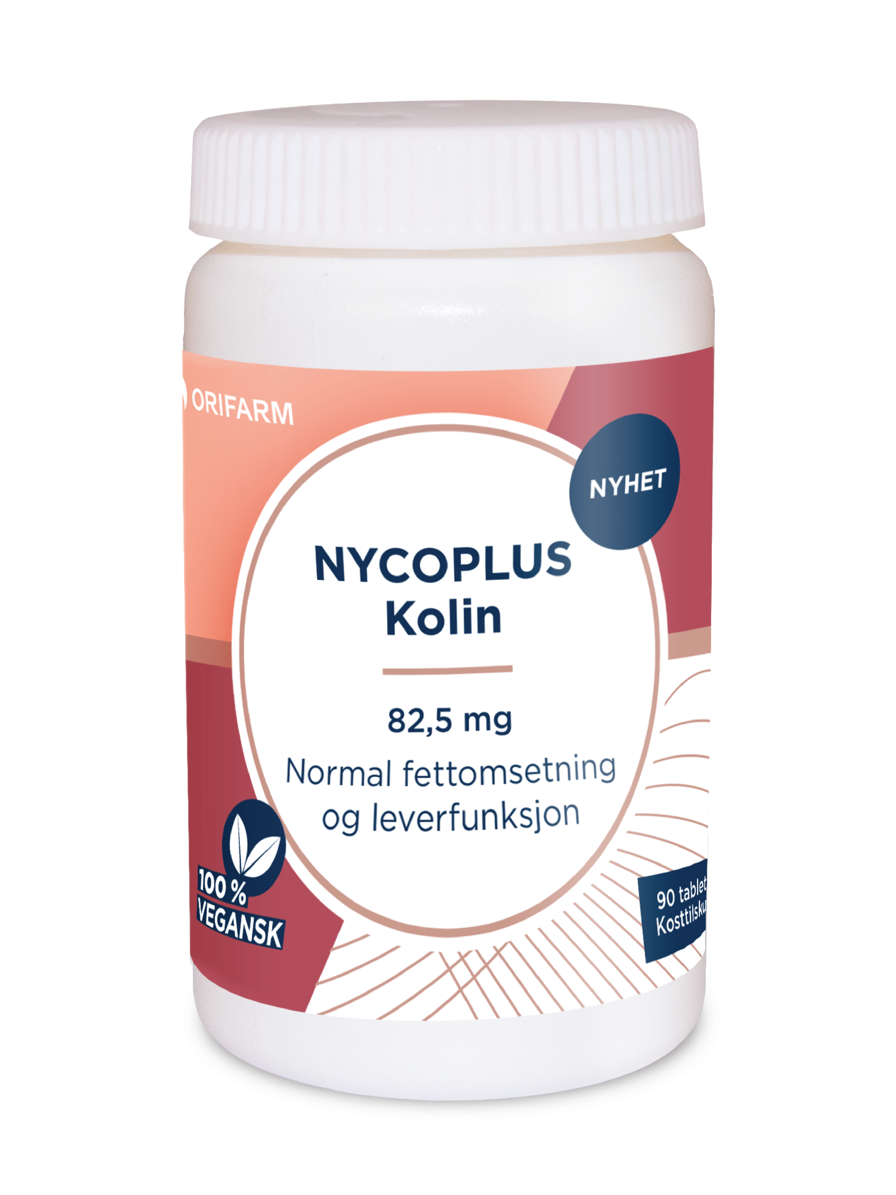 Nycoplus Kolin 82,5 mg tabletter, 90 stk.