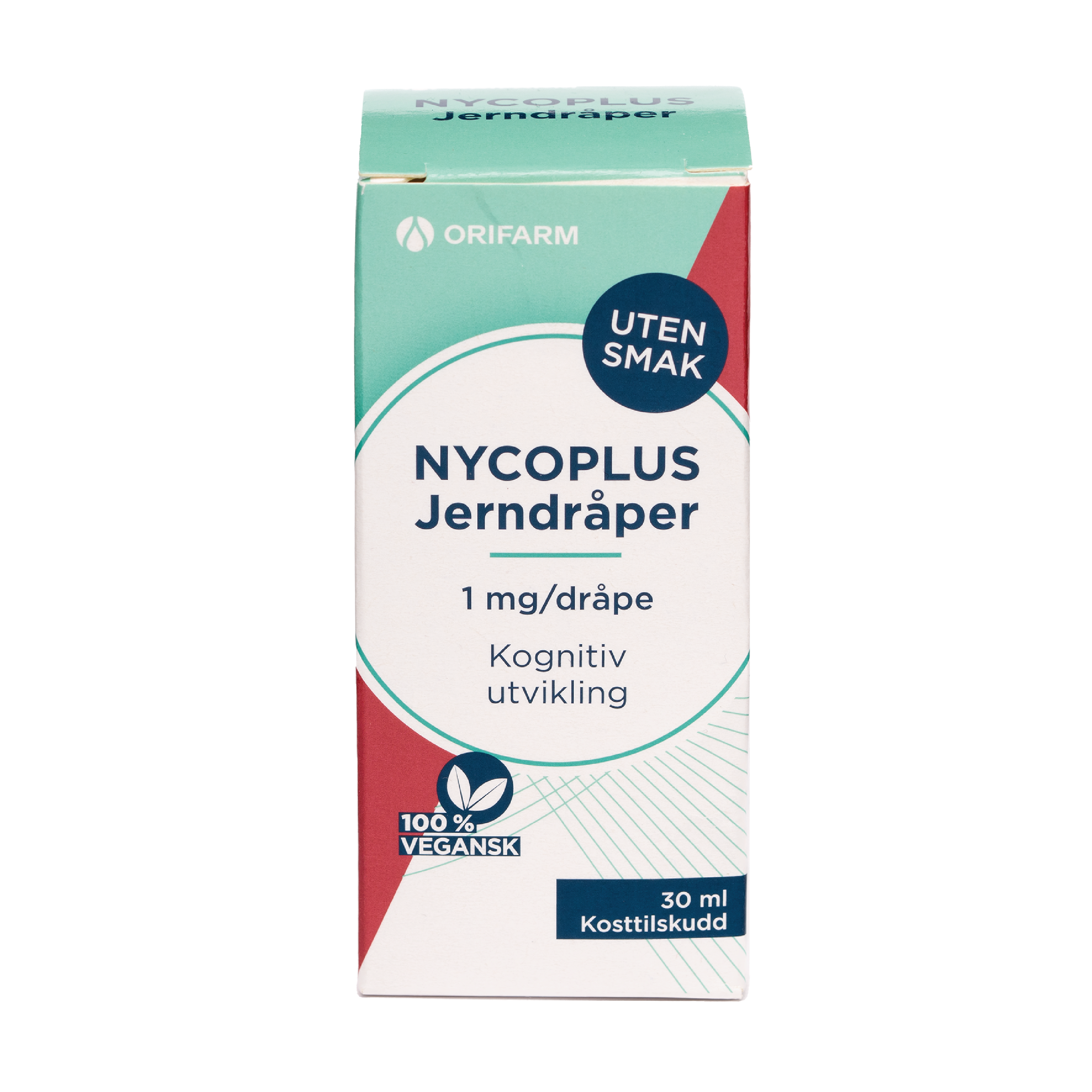 Nycoplus Jerndråper 1 mg/dråpe, 30 ml