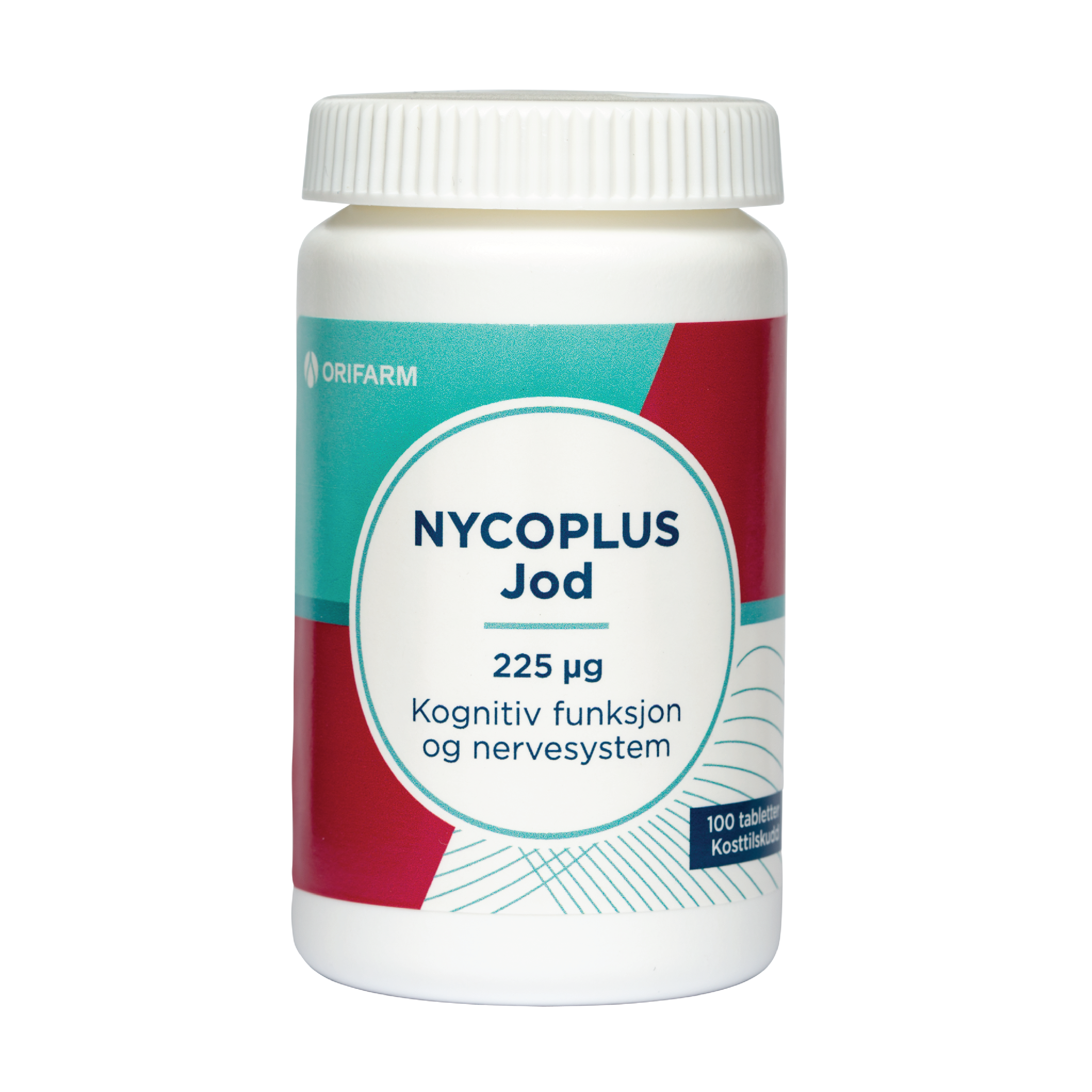 Nycoplus Jod 225 µg, 100 tabletter