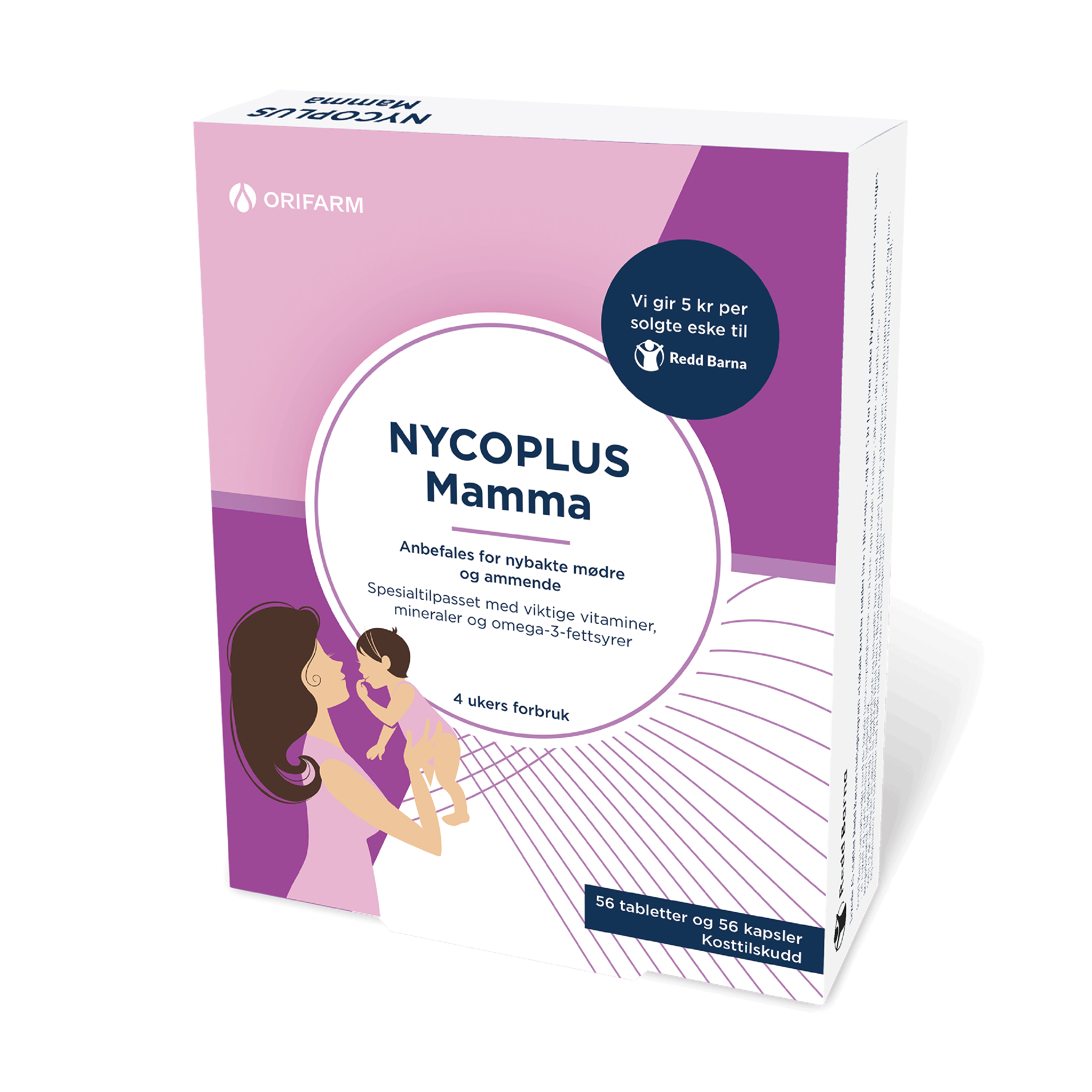 Nycoplus Mamma Tabletter + Kapsler, 56 stk. + 56 stk.
