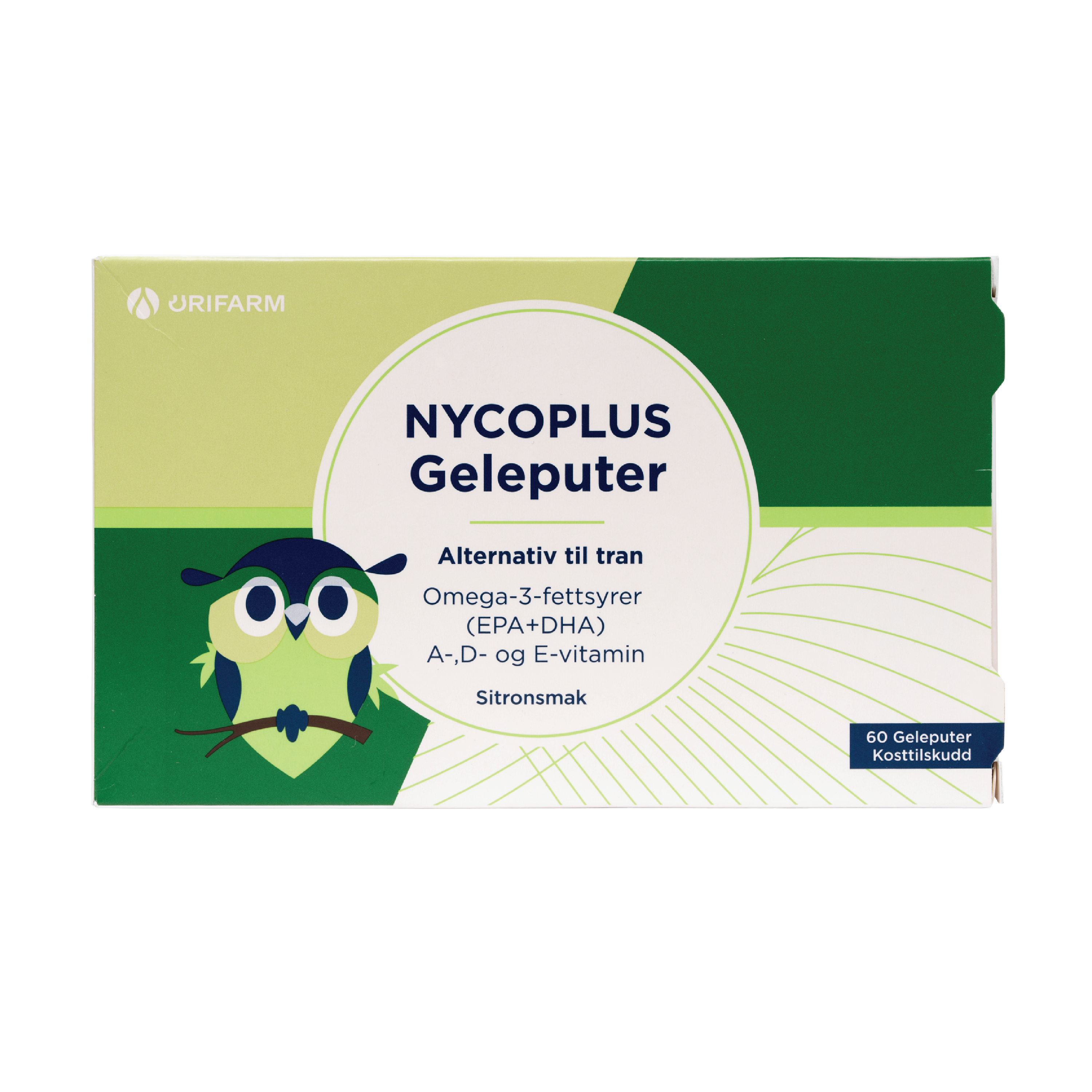 Nycoplus Omega-3 Geleputer, 60 stk. på brett