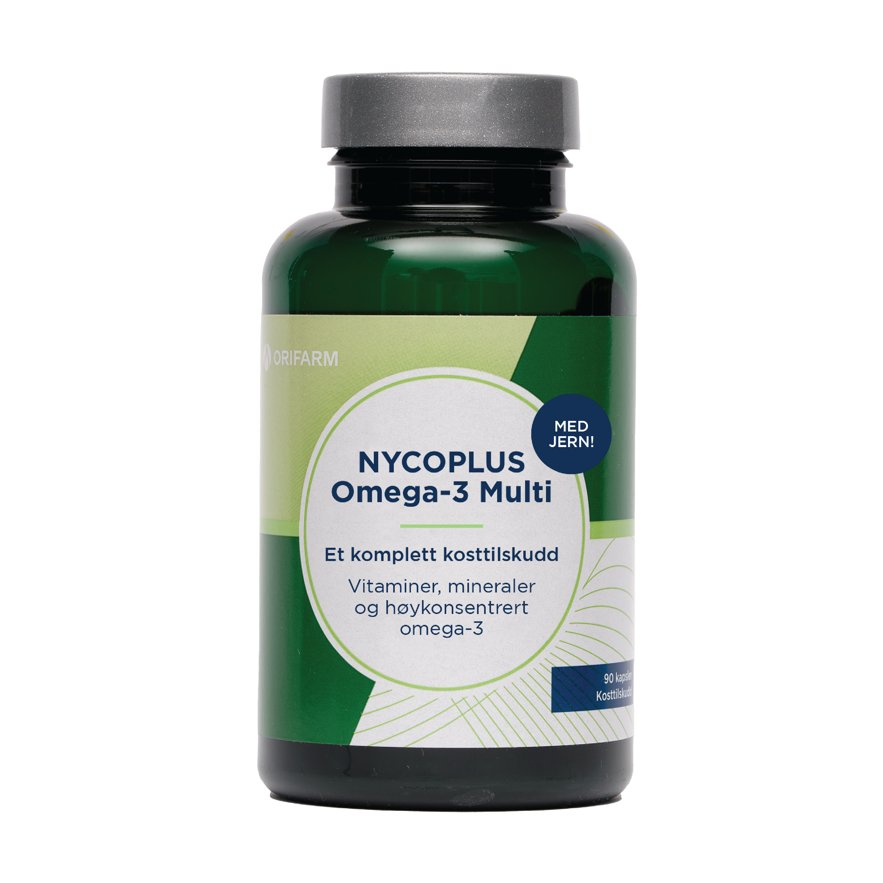 Nycoplus Omega-3 Multi, 90 kapsler