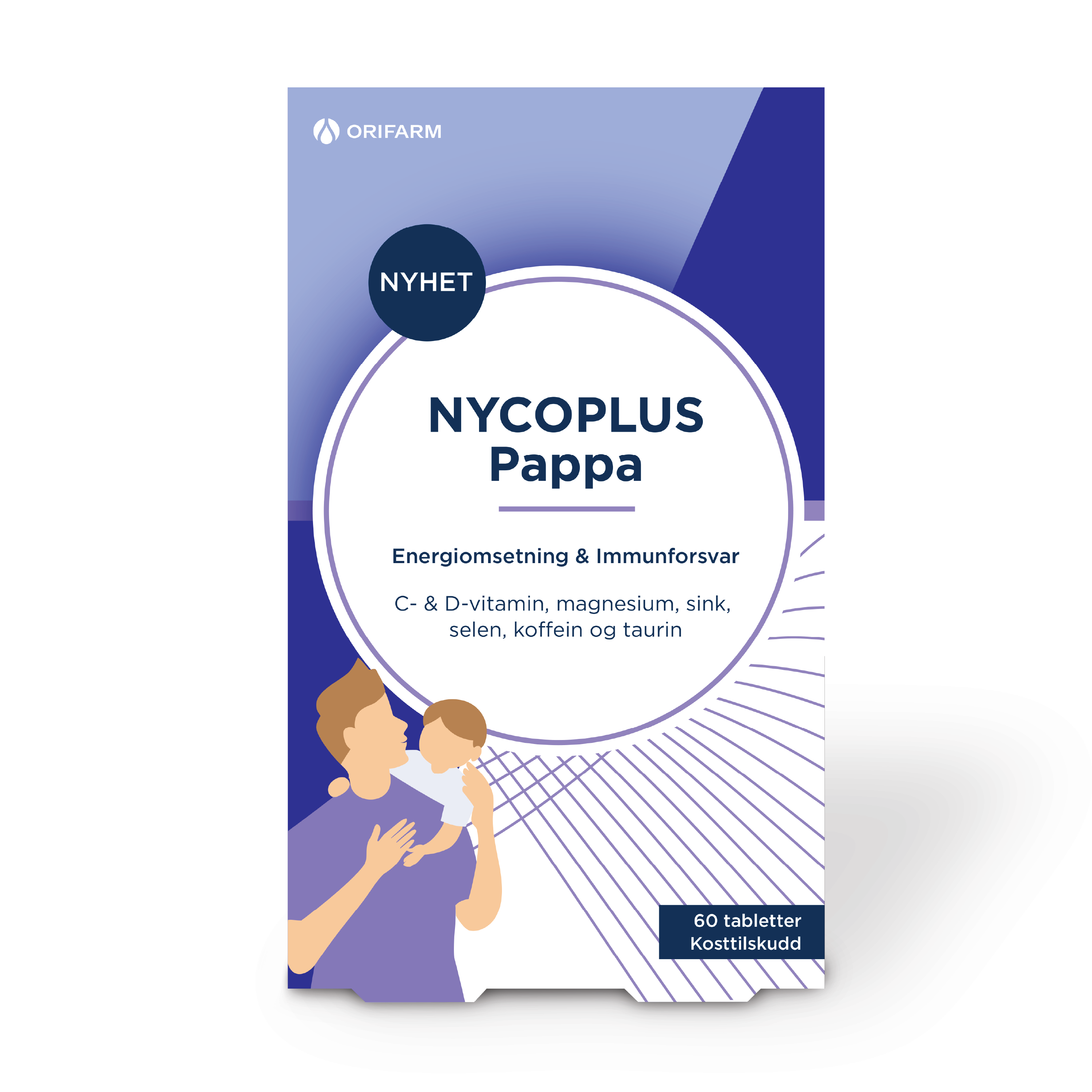 Nycoplus Pappa, 60 stk.