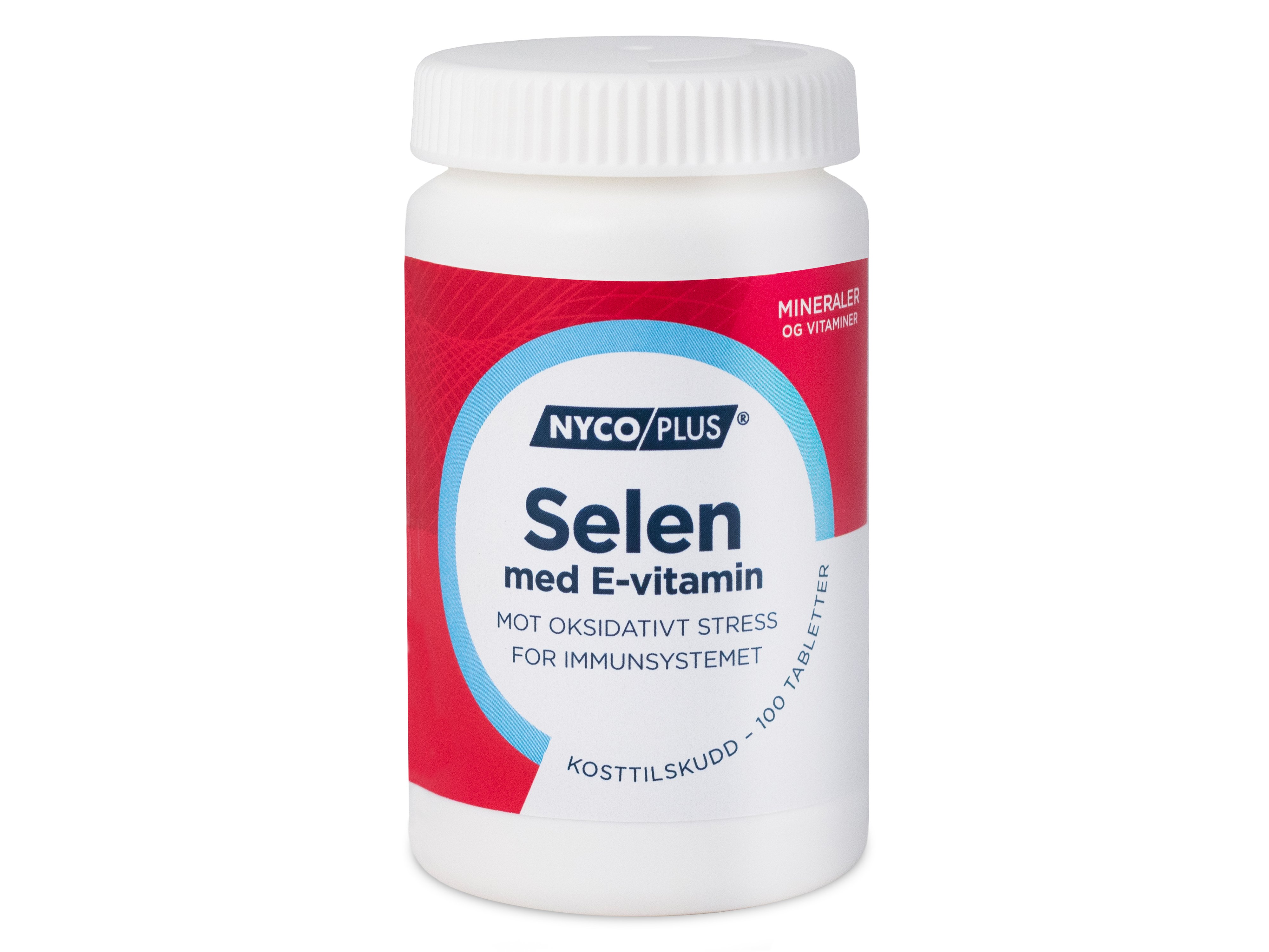 Nycoplus Selen med E-vitamin, 100 tabletter
