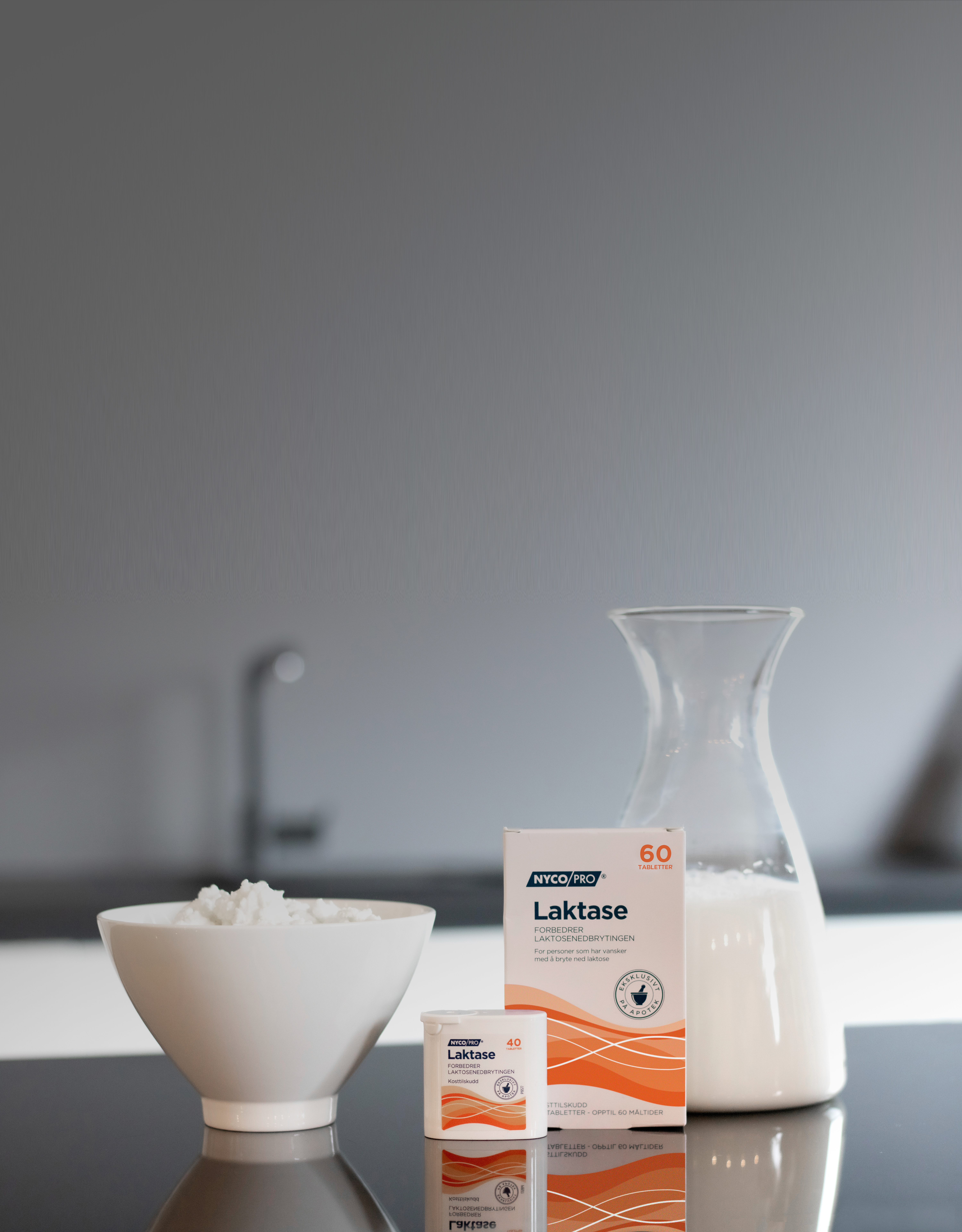 Nycopro Laktase tabletter, 60 stk.