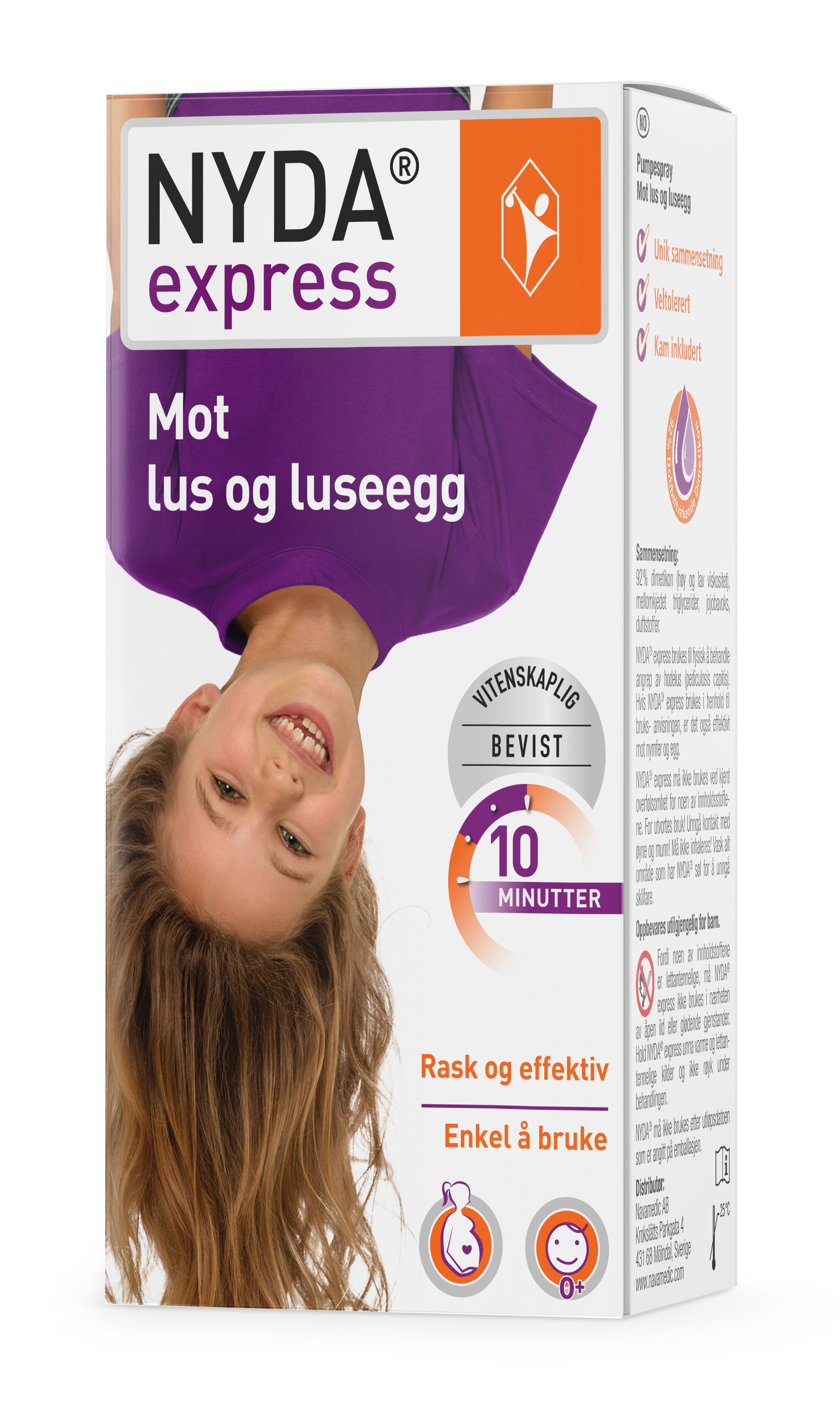 Nyda Express lusemiddel, 50 ml