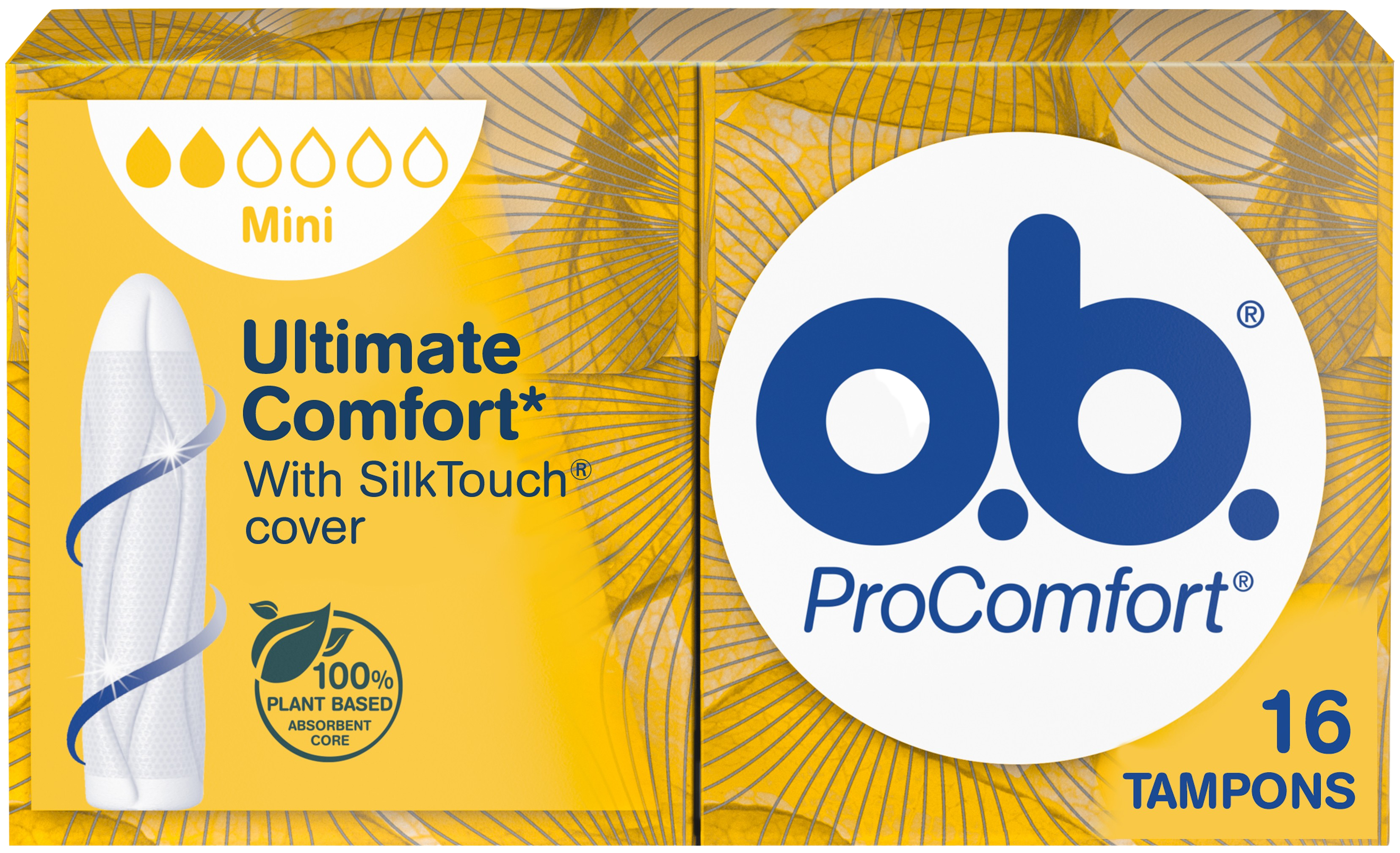 o.b. ProComfort Mini tamponger, 16 stk