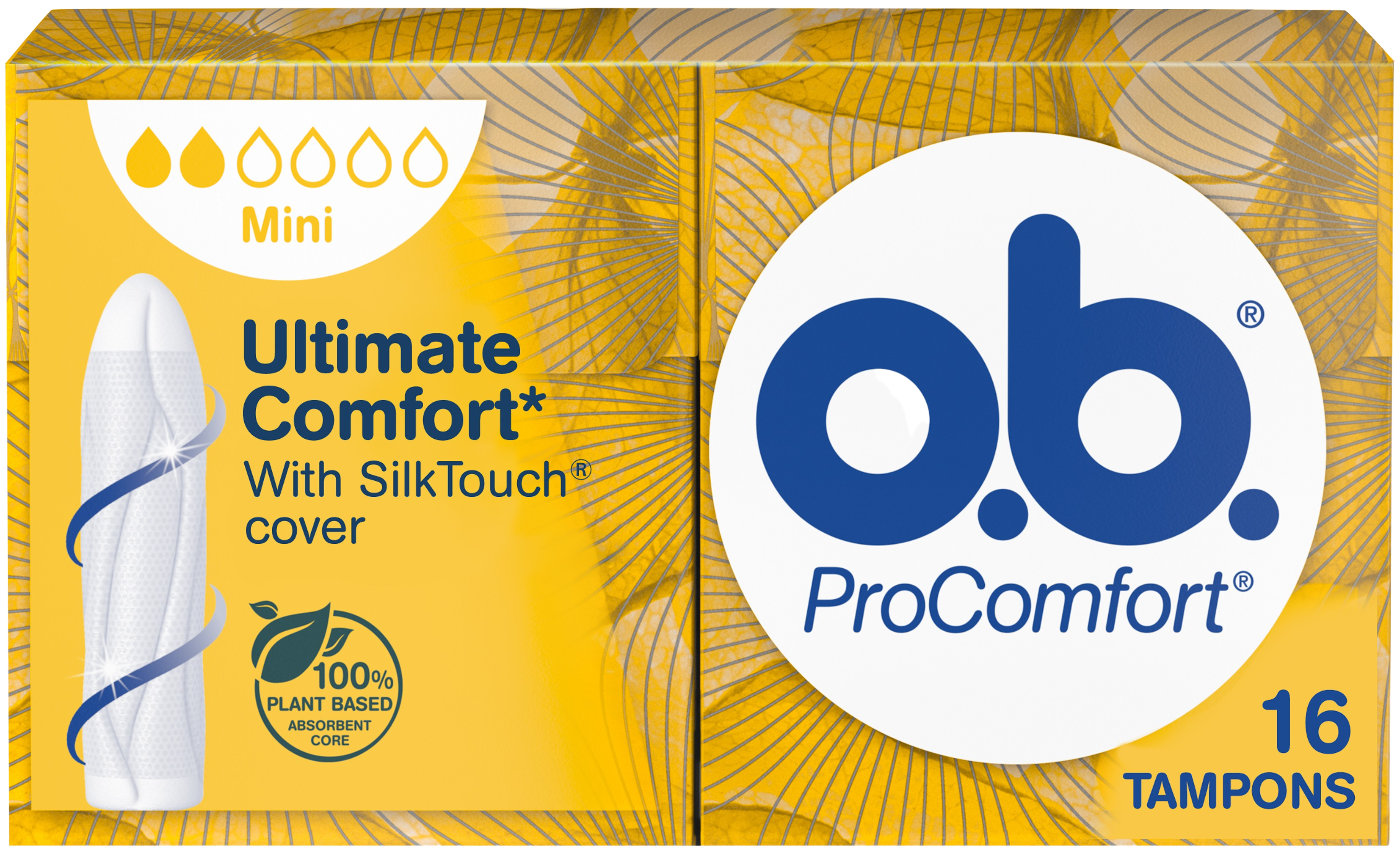 o.b. ProComfort Mini tamponger, 16 stk