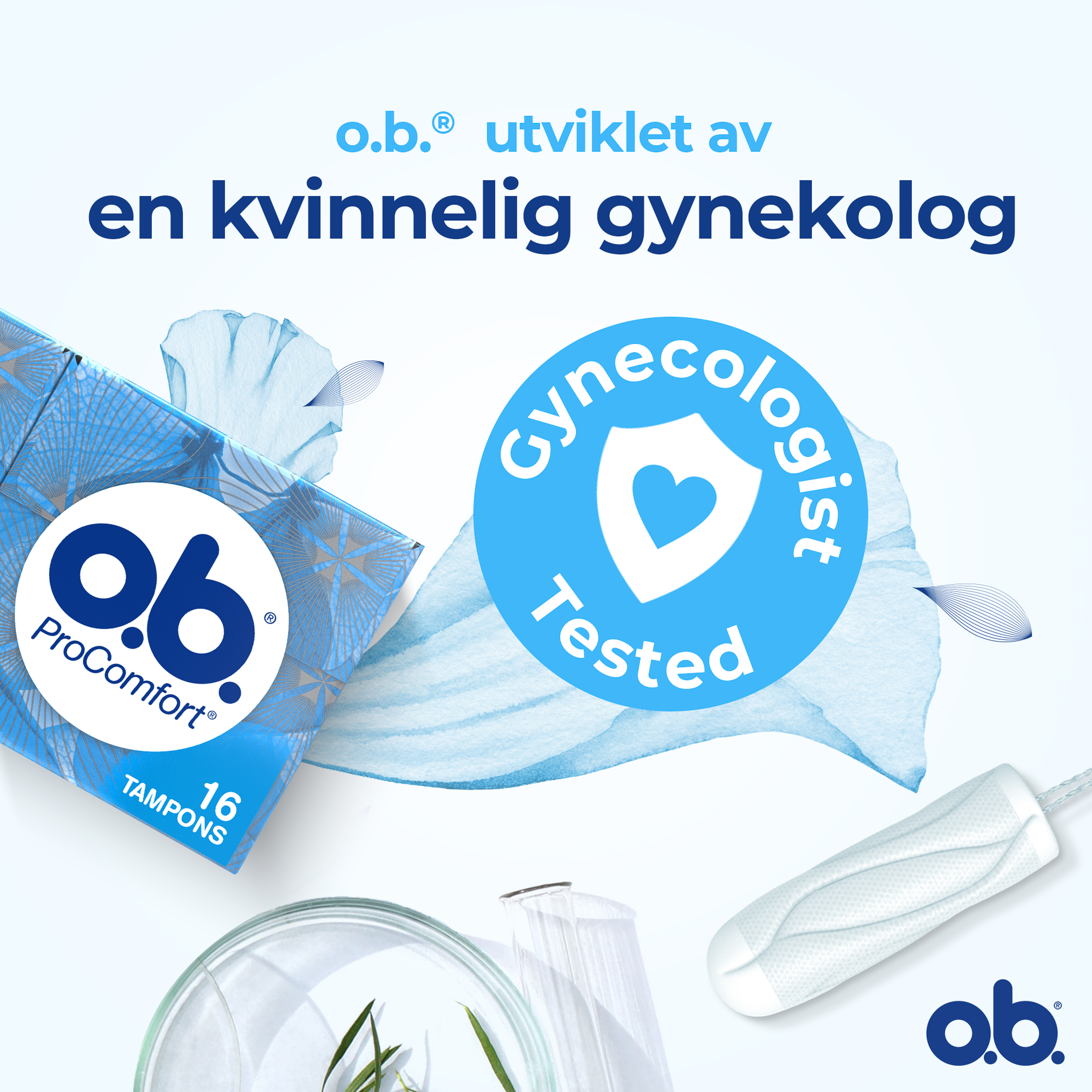 o.b. ProComfort Normal tamponger, 16 stk.