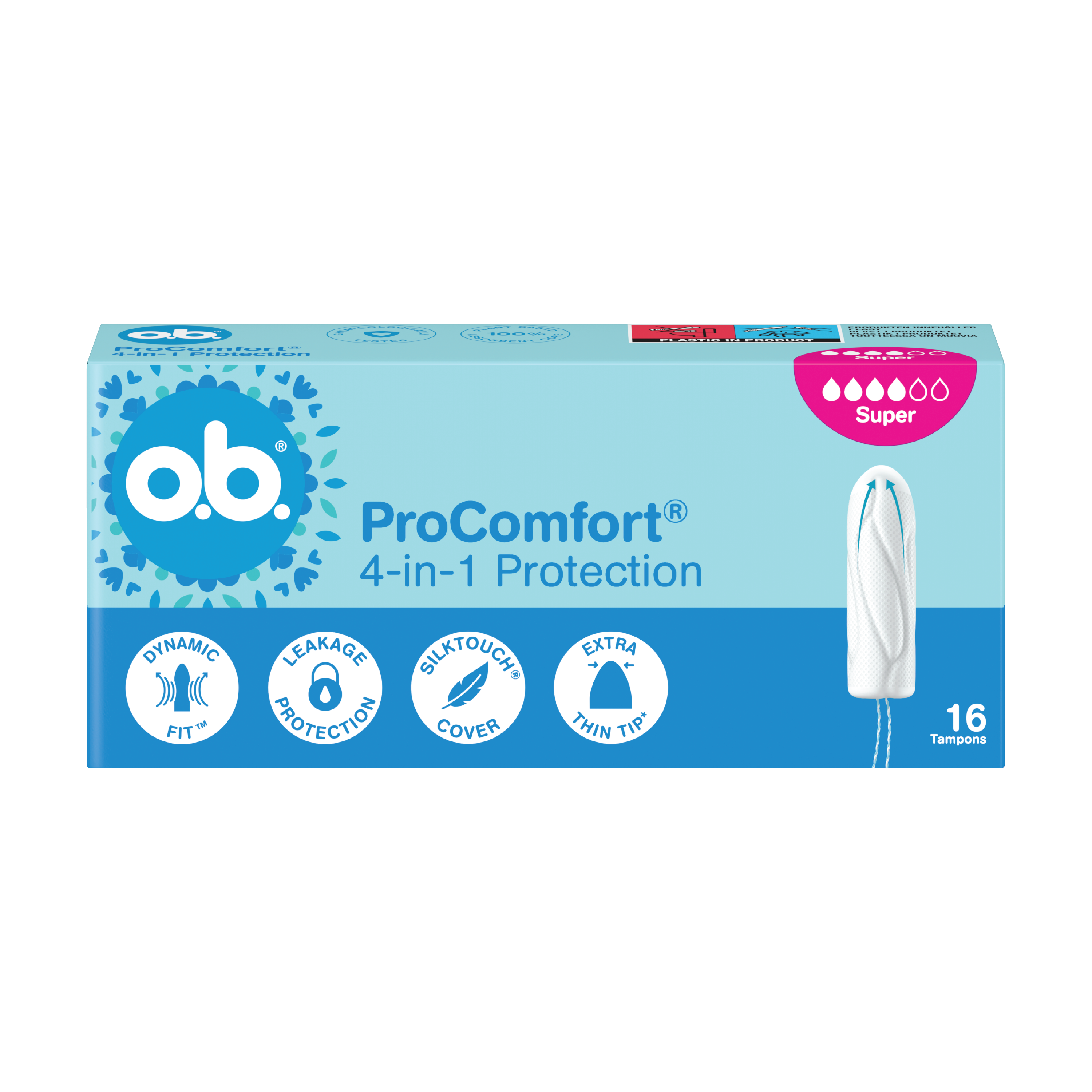 o.b. ProComfort® Super, 16 stk.
