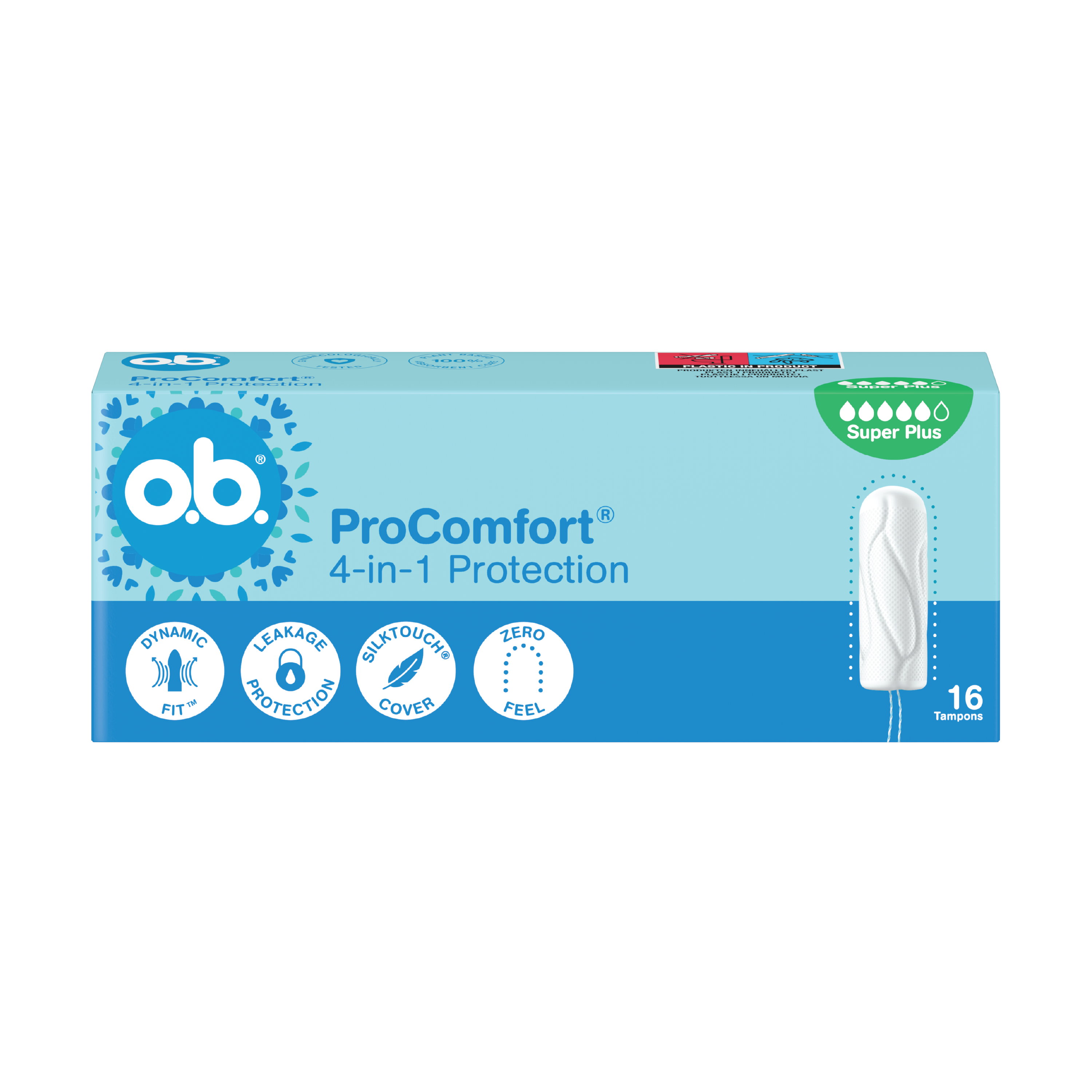 o.b. ProComfort® Super Plus, 16 stk.