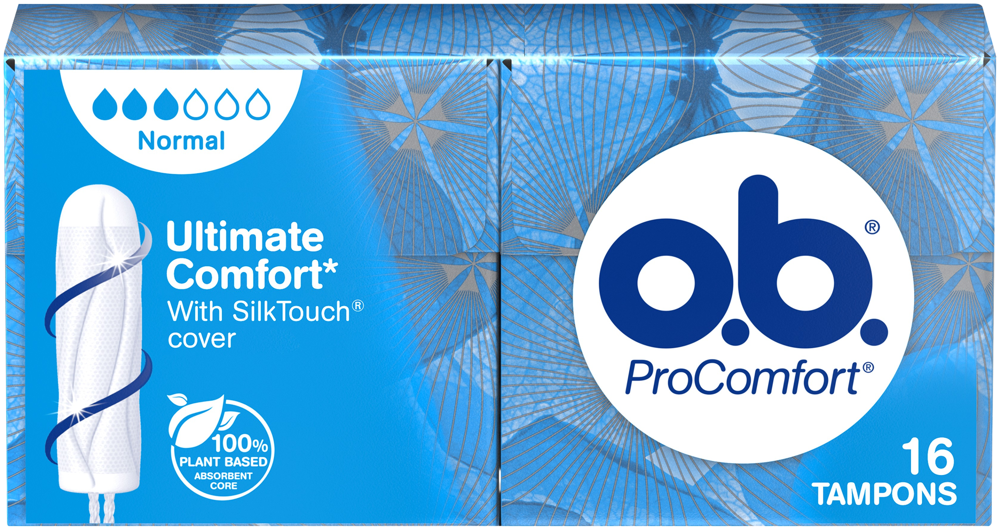 o.b. ProComfort Normal tamponger, 16 stk.