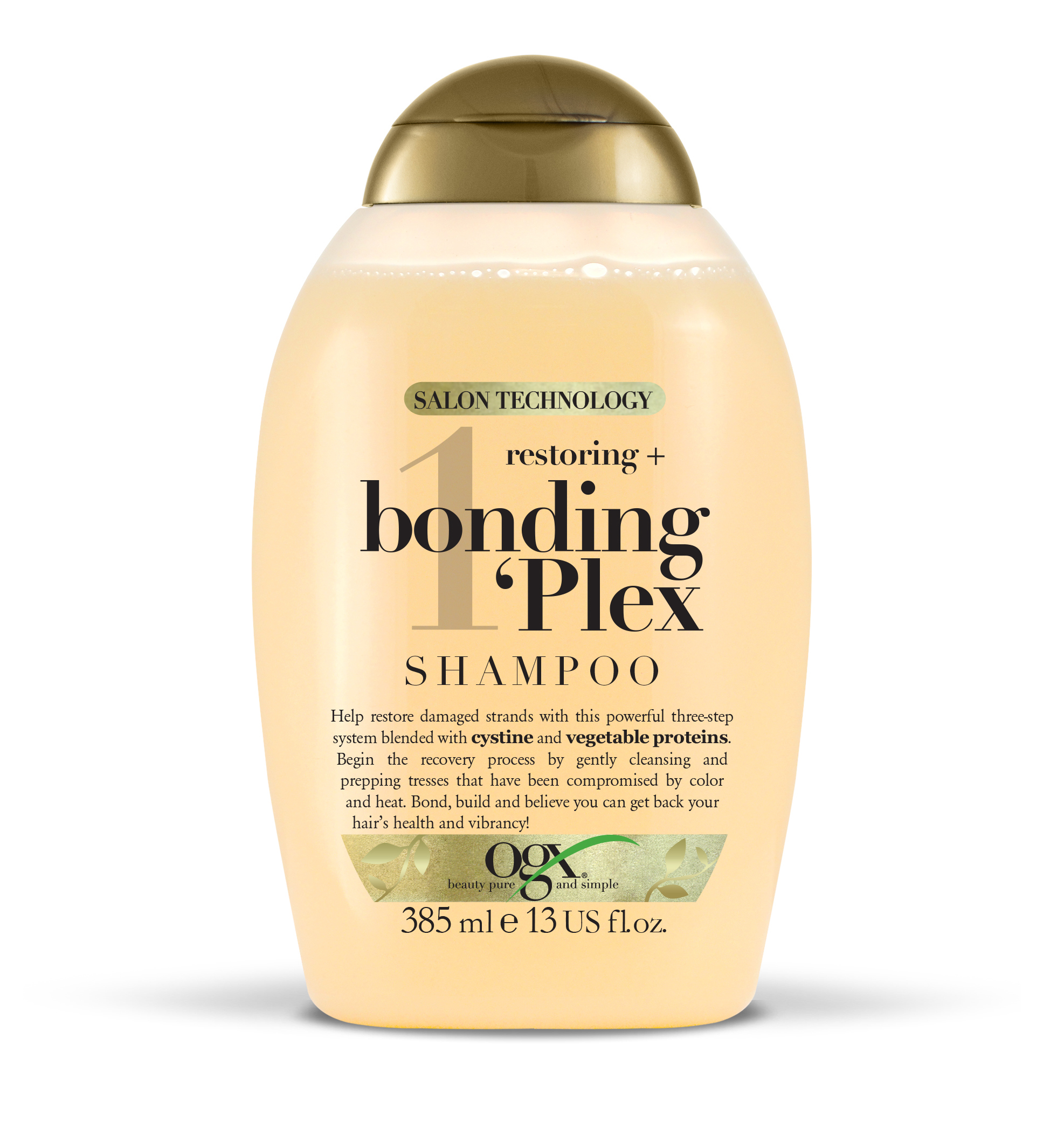 Ogx Bonding Plex Shampoo, 385 ml