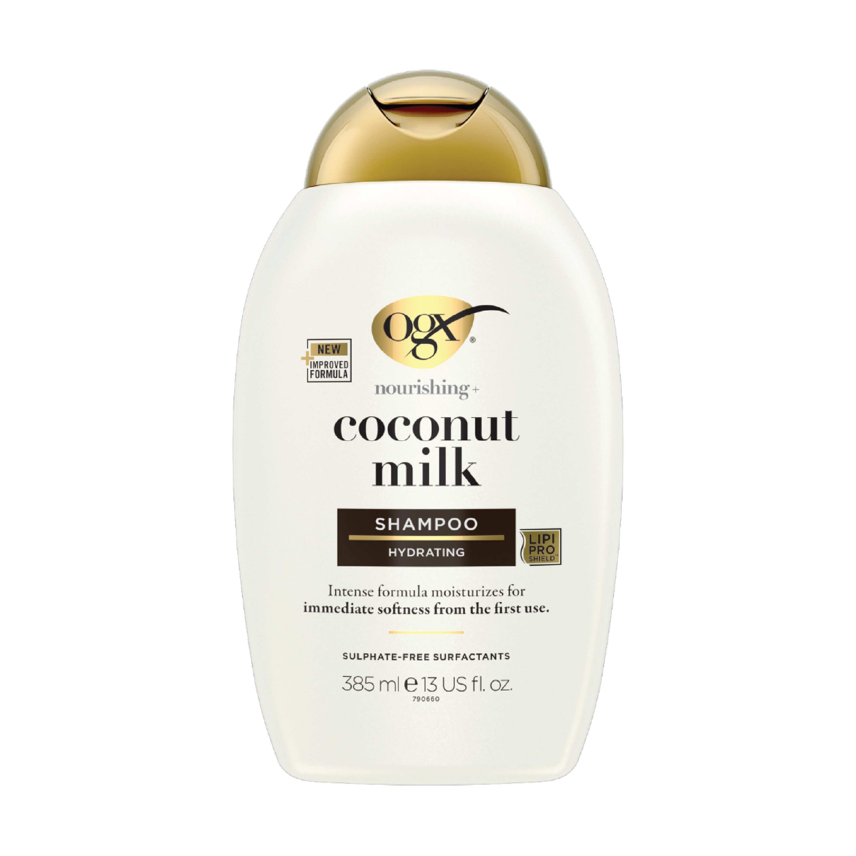 Ogx Coconut Milk Shampoo, 385 ml Hårpleie Farmasiet.no