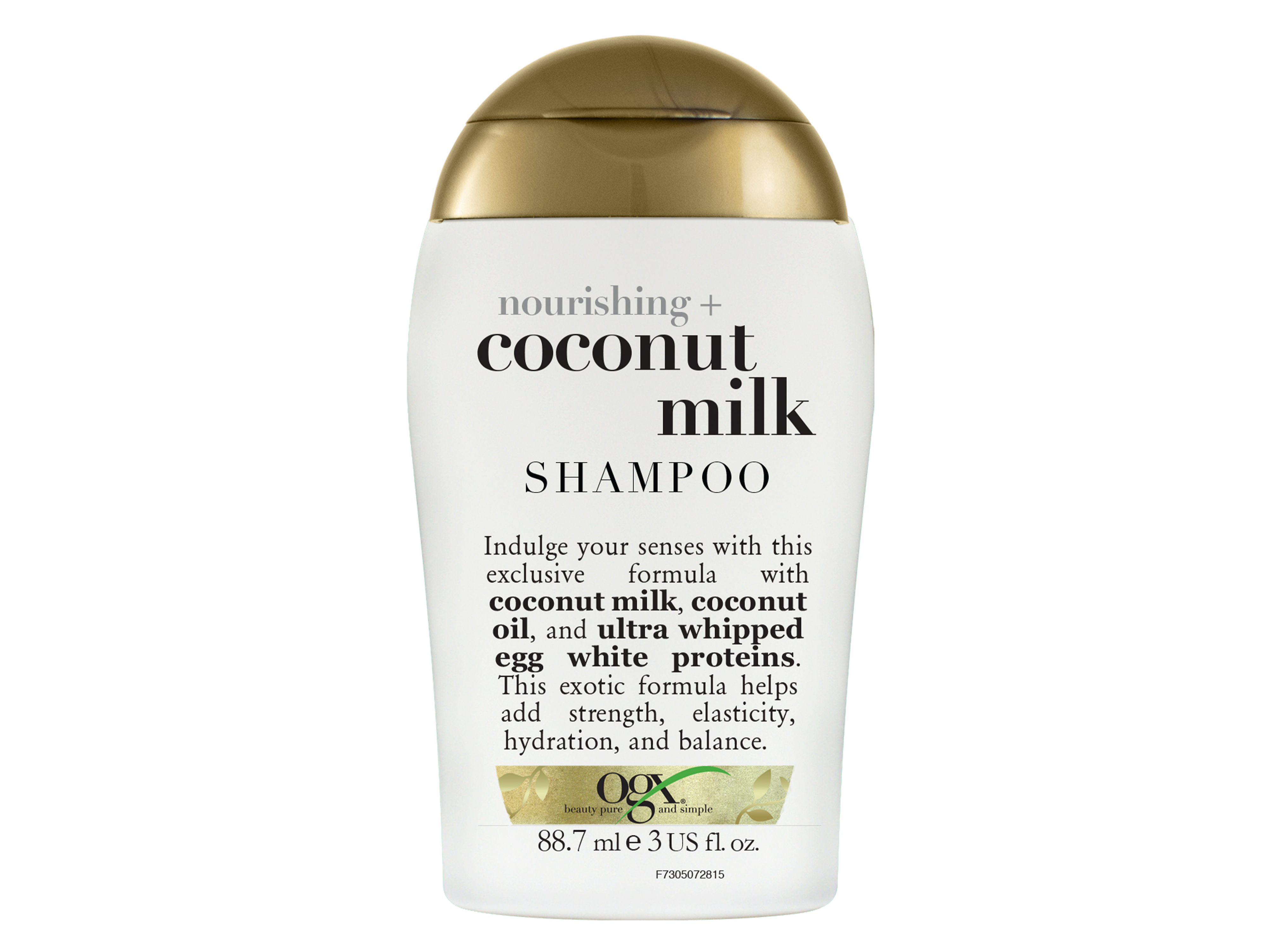 Ogx Coconut Milk Shampoo Travel Size, 88,7 ml