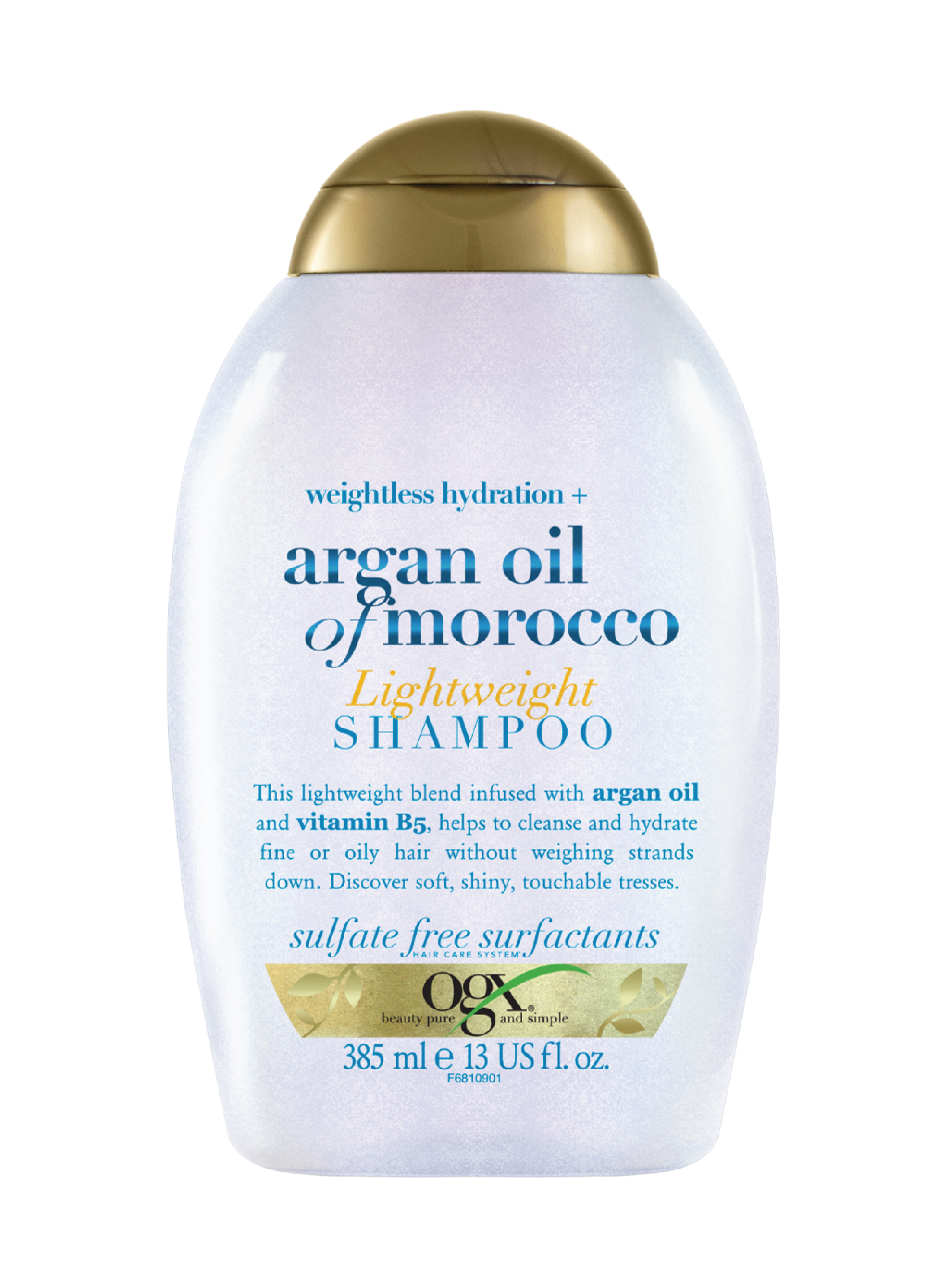 Ogx Moroccan Argan Oil Lightweight Shampoo, 385 ml