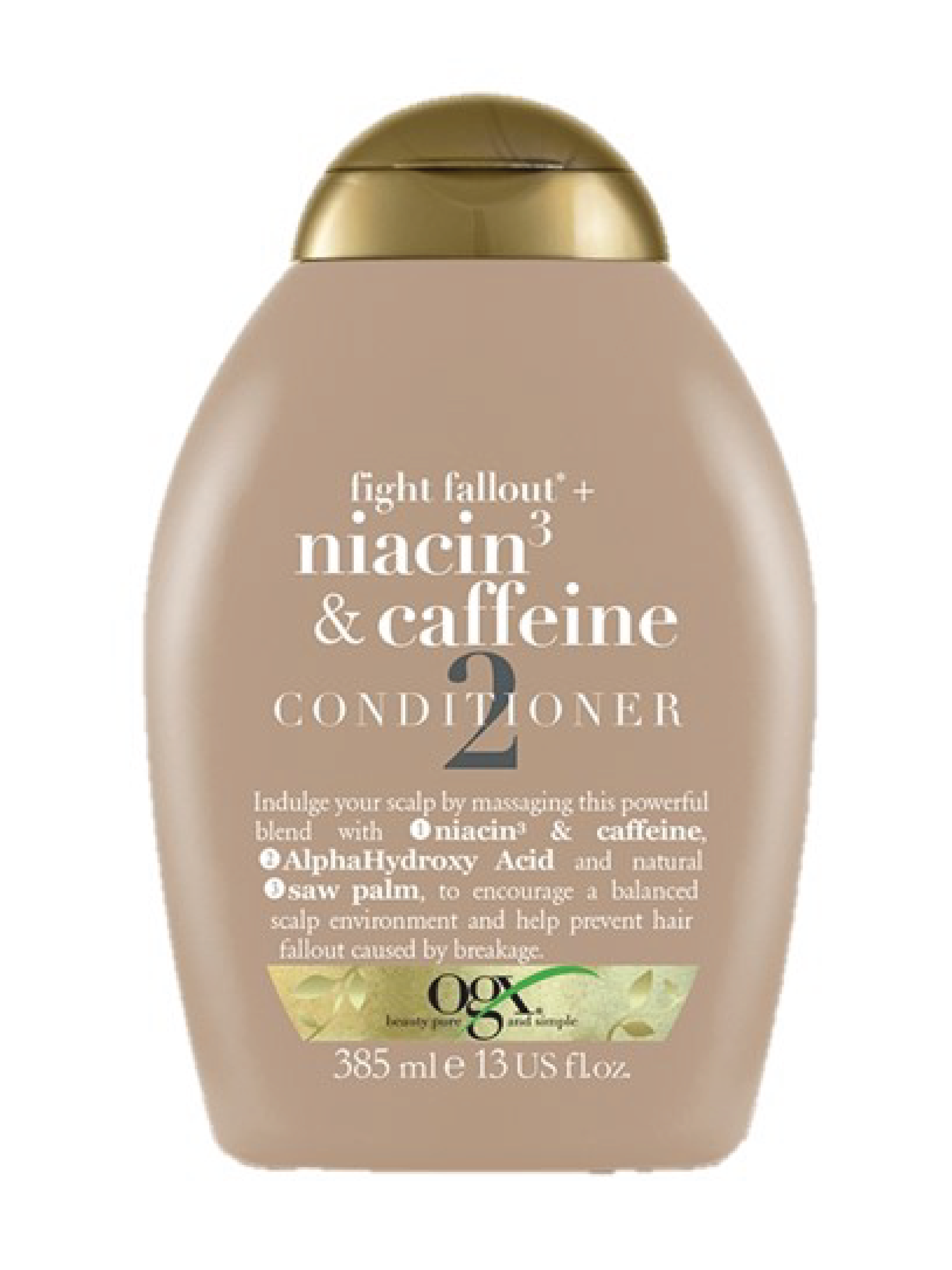 Ogx Niacin & Caffeine Conditioner, 385 ml