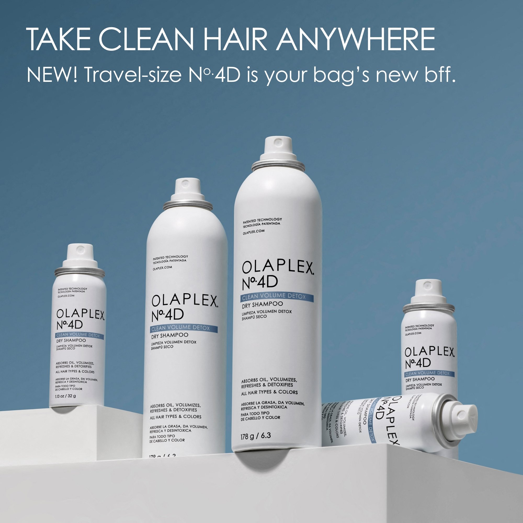 Olaplex No.4D Clean Volume Detox Dry Shampoo Travel Size, 50 ml