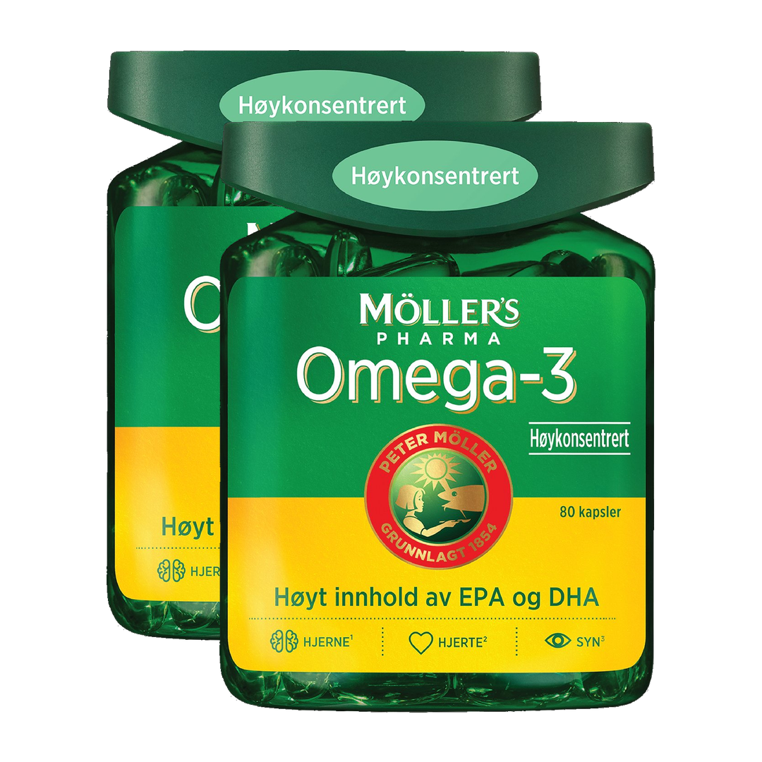 Omega-3 Høykonsentrert kapsler
