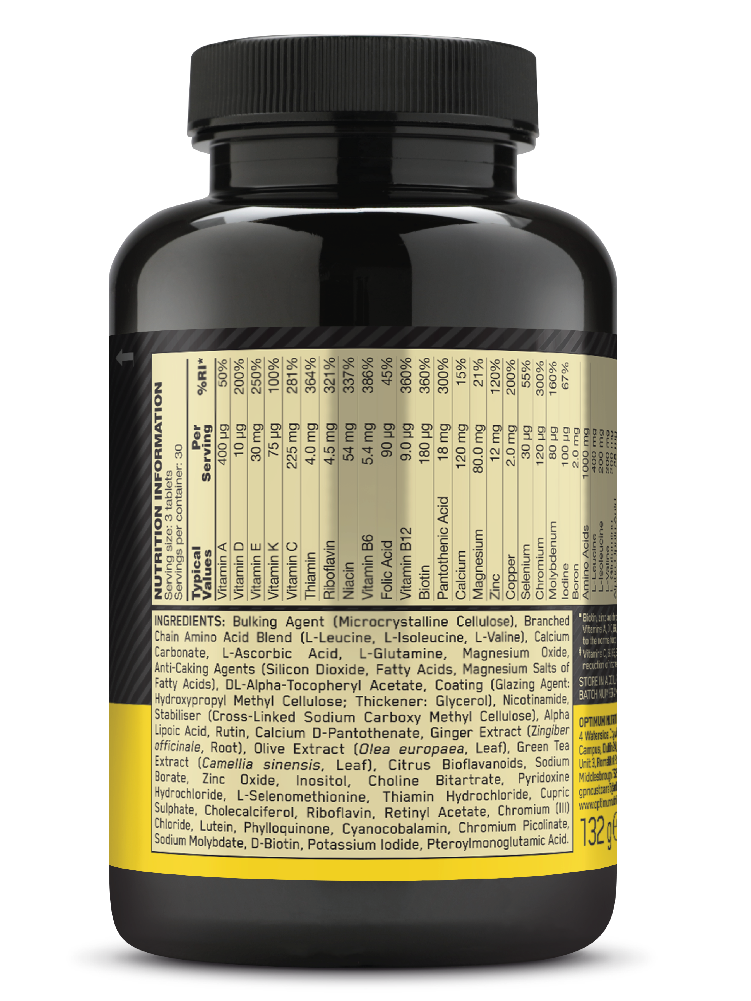 Optimum Nutrition Opti-Men Tabletter, 90 stk.